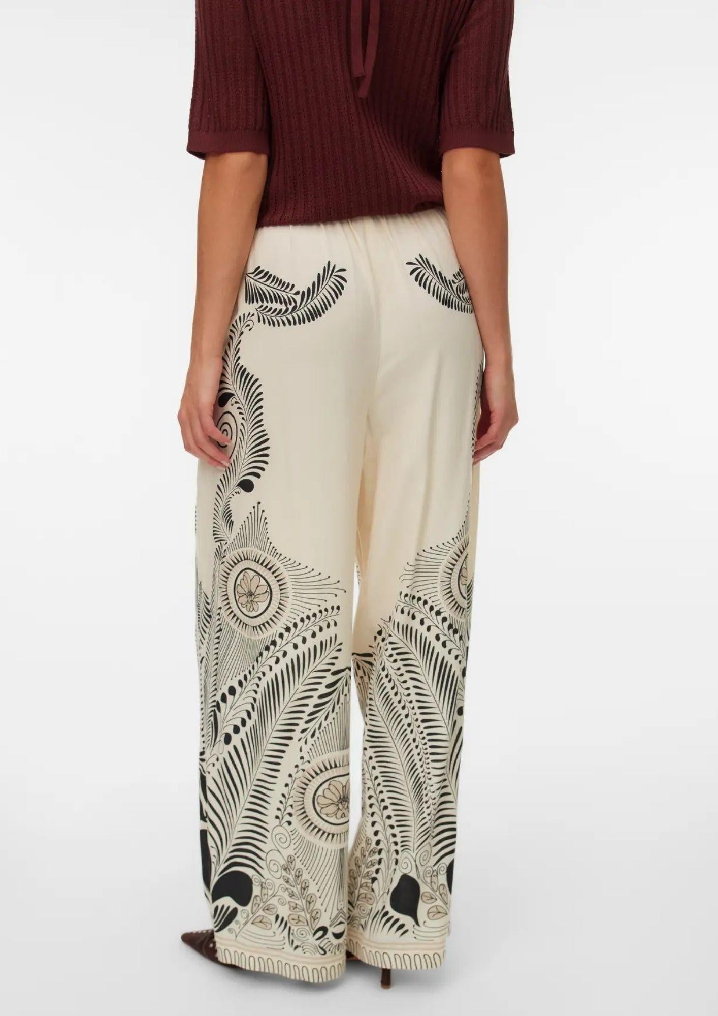 Vero Moda Pantalone Donna Lalita Grigio Betulla 10340012 Birch Zola VERO MODA