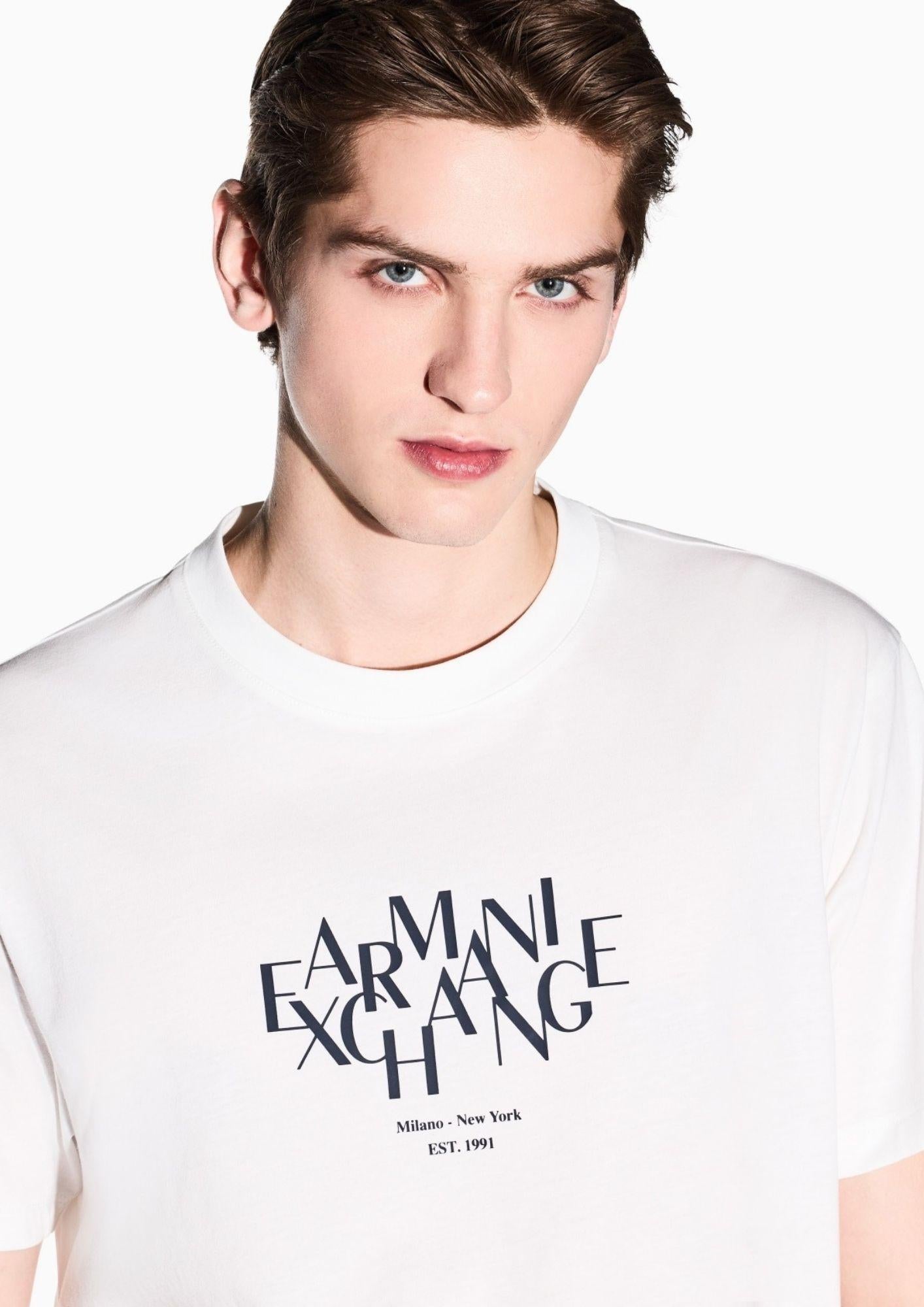 Armani Exchange T-Shirt Bianca XM002782 AF10356 U0009 ARMANI EXCHANGE
