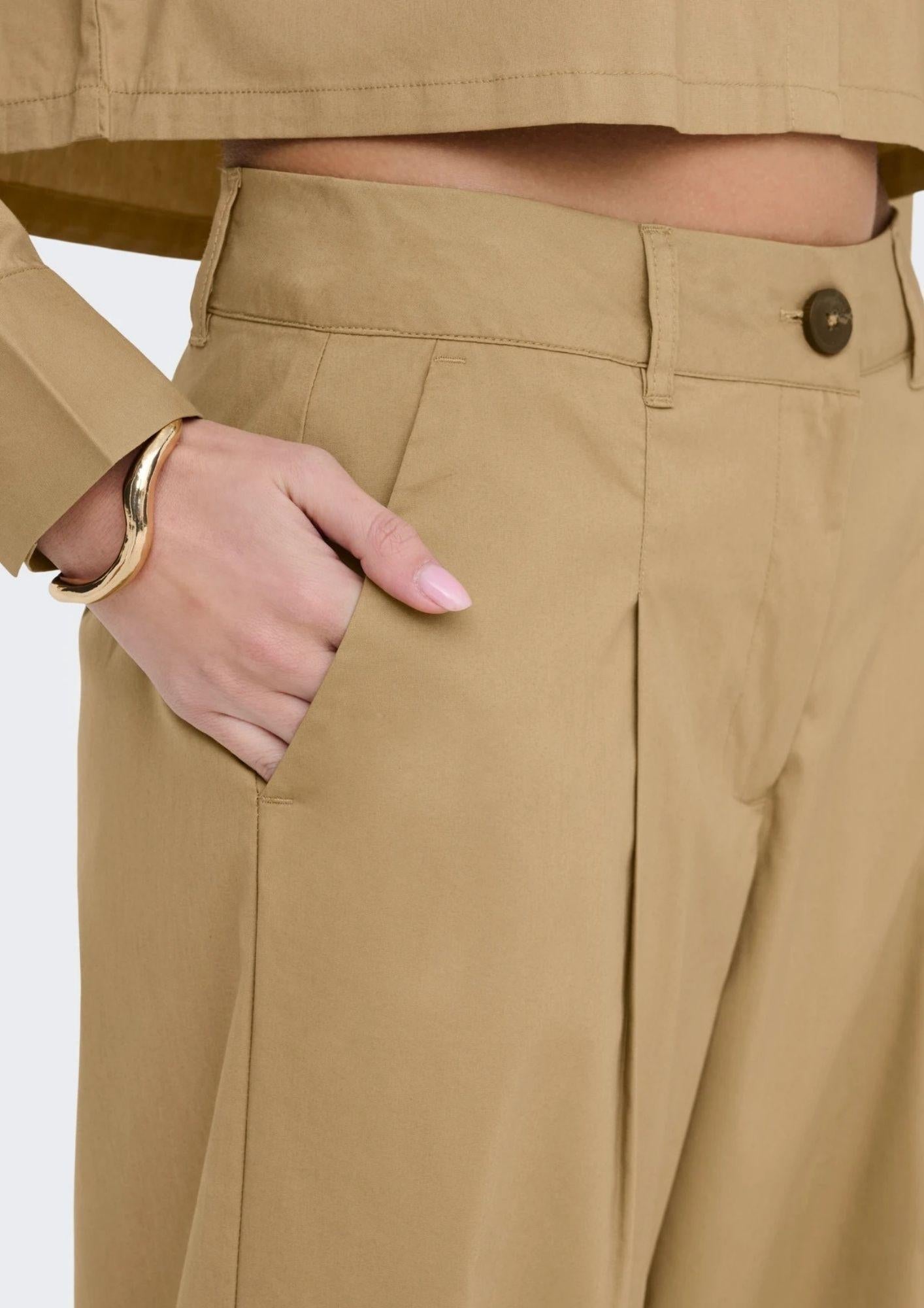 Jacqueline De Yong Pantalone Donna Mio Marrone 15363391 Tigers Eye JACQUELINE DE YONG