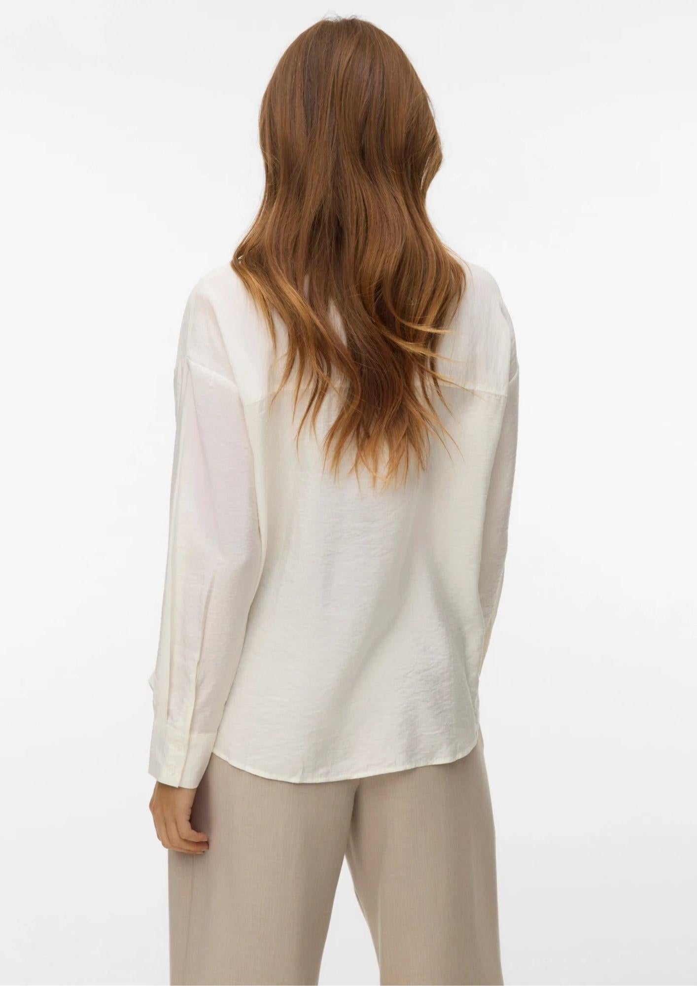 Vero Moda Camicia Donna Kaja Bianca 10340687 Snow White VERO MODA