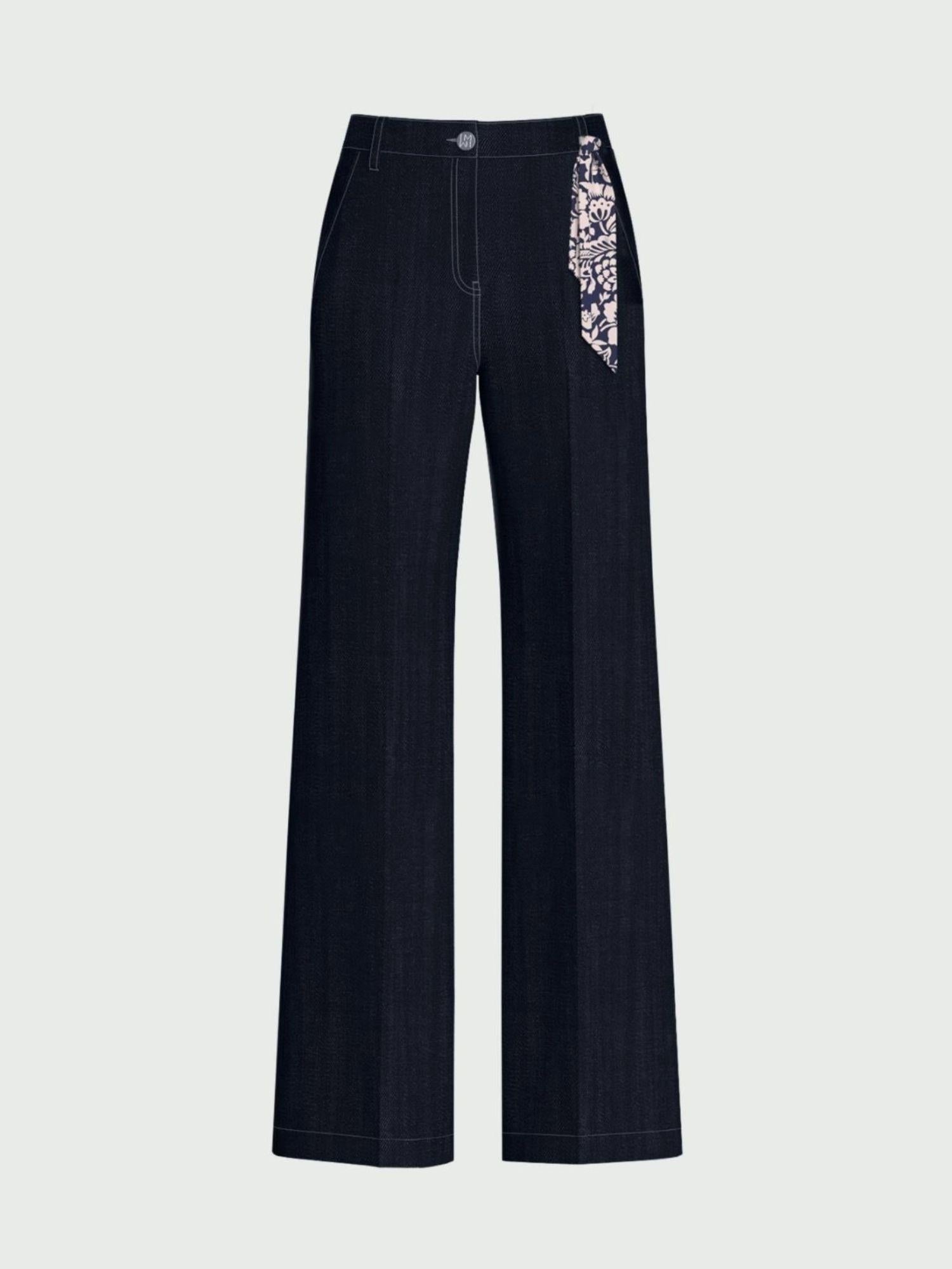 Emme Marella Pantalone Donna Emizucca Blu Denim 2615131014200 001 EMME MARELLA
