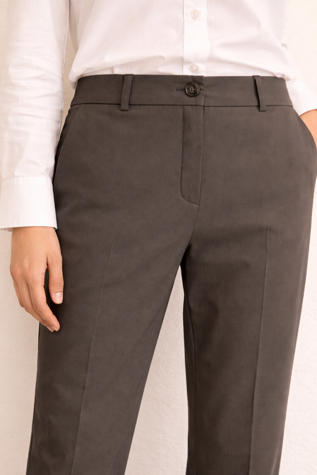 Emme Marella Pantalone Donna Emmsvelto Verde Militare 2615131122200 006 EMME MARELLA