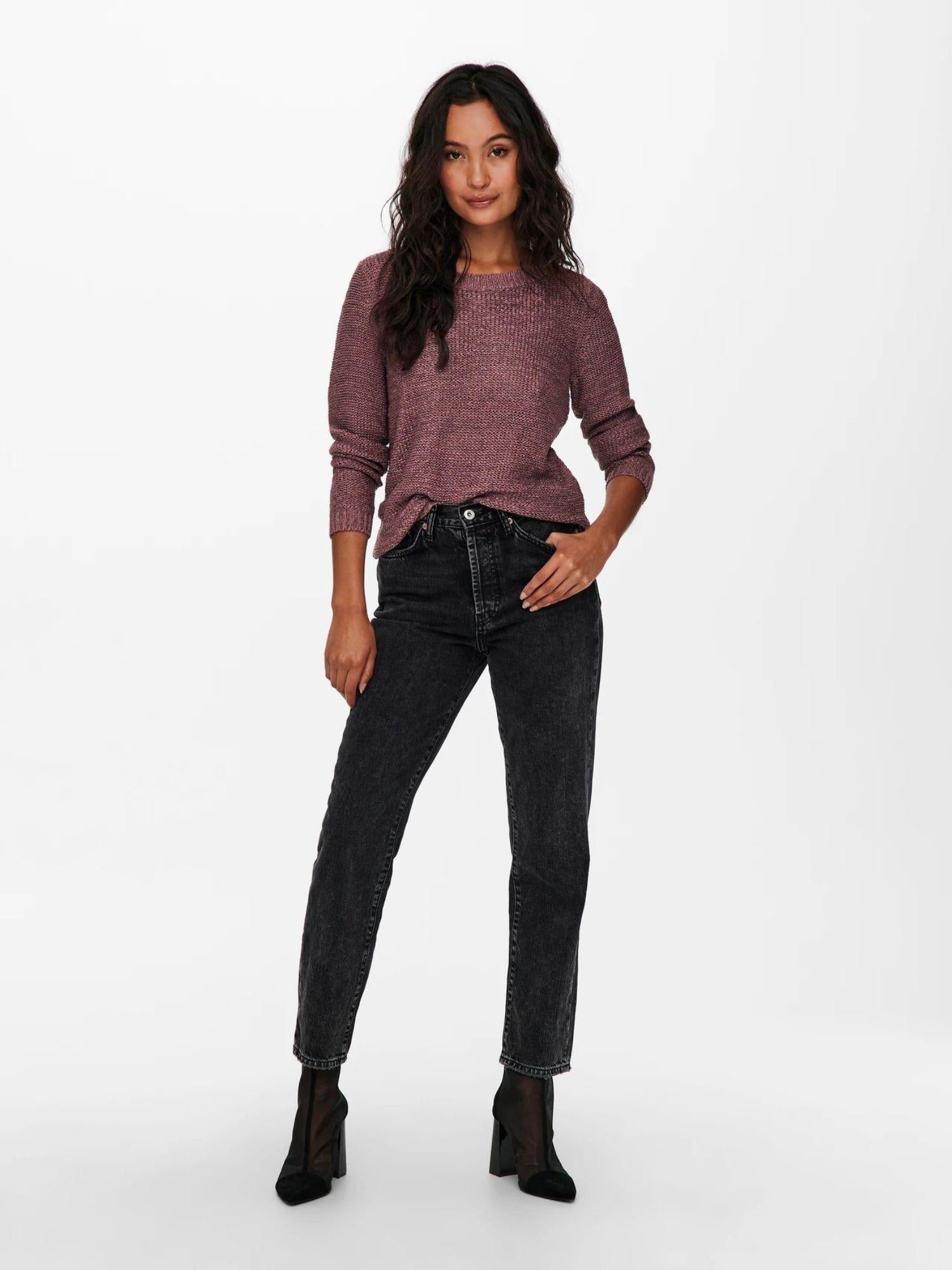 Only Maglia Donna Rose Brown Onlgeena 15113356 Rose Brown ONLY