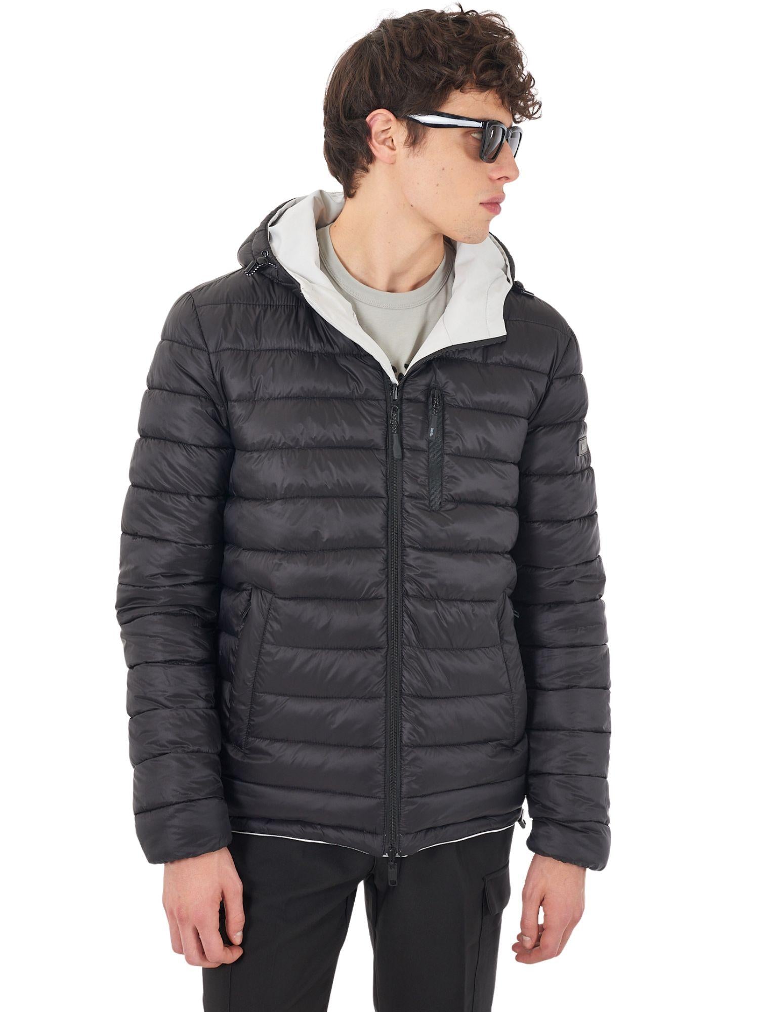 Yes Zee Giubbino Uomo reversibile Bianco J824 B500 0124 YES ZEE