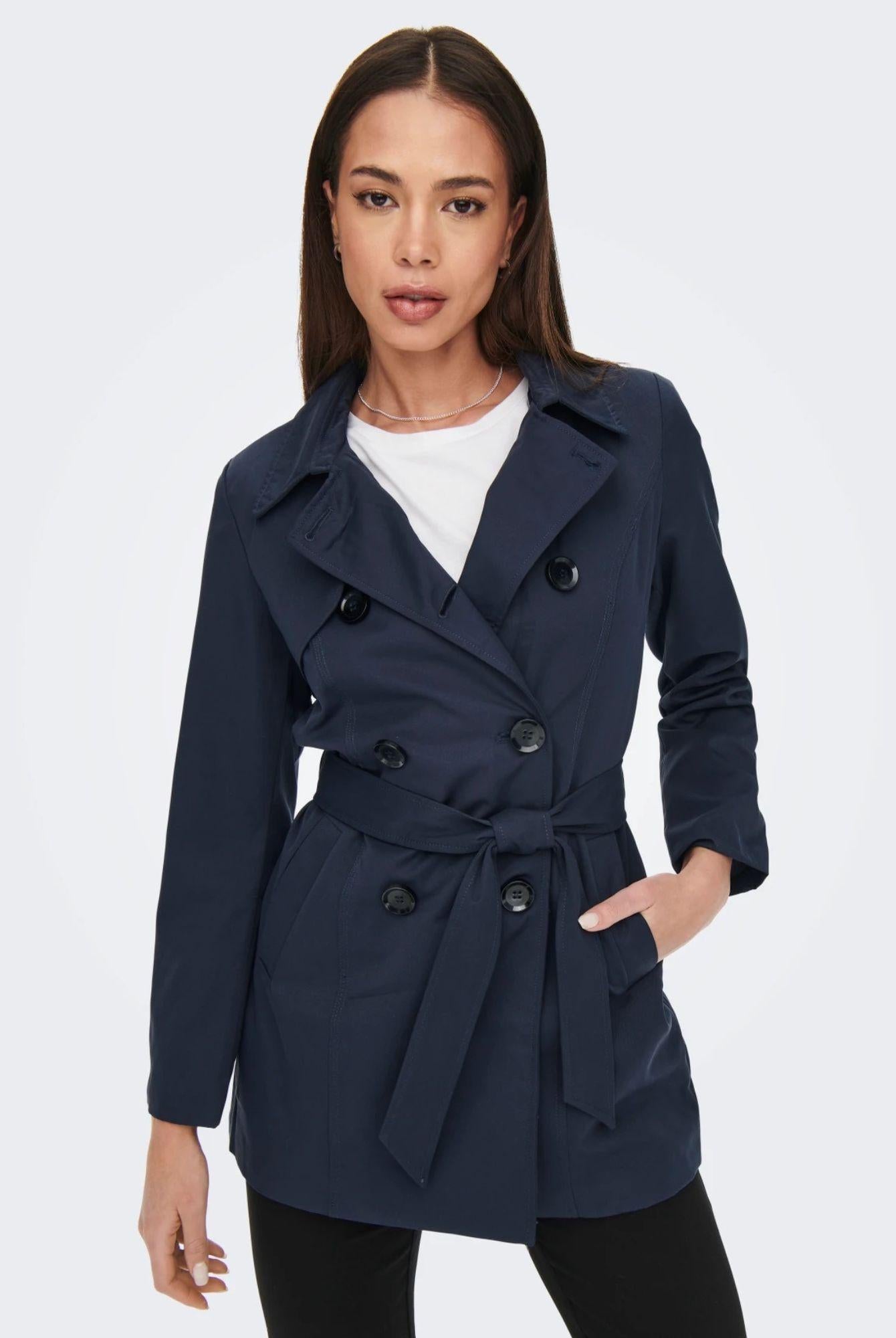 Only Trench Donna Night Sky Onlvalerie 15191821 Night Sky ONLY