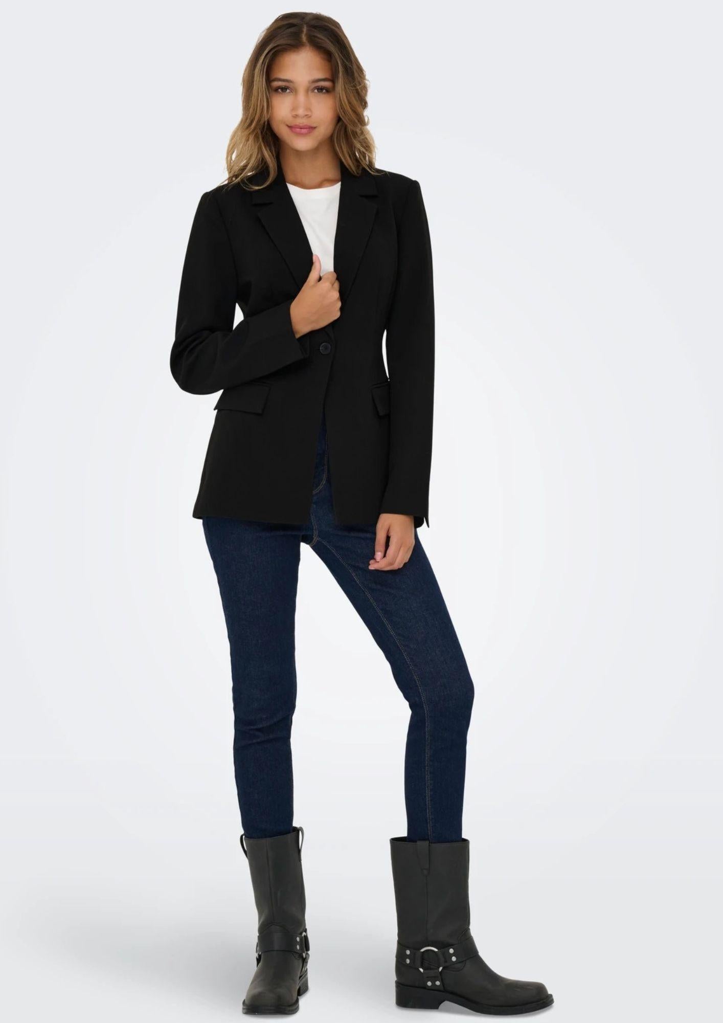 Only Giacca Donna Raven Nero 15357457 Black ONLY