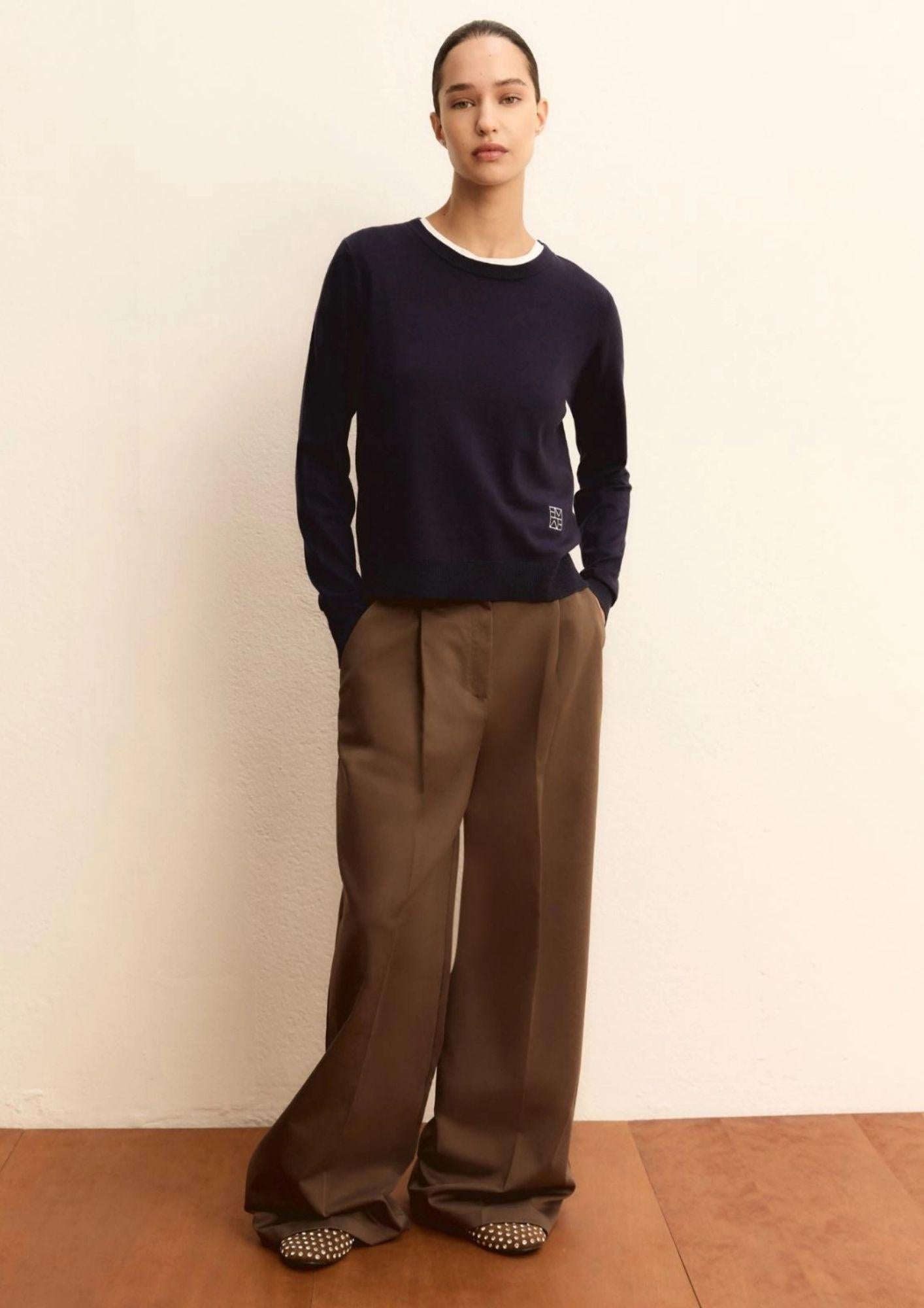 Emme Marella Maglia Donna Emmalpe Blu 2615361171200 004 EMME MARELLA