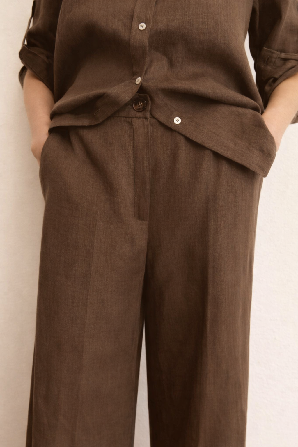 Emme Marella Pantalone Donna Emmclava Tortora 2615131182200 005 EMME MARELLA