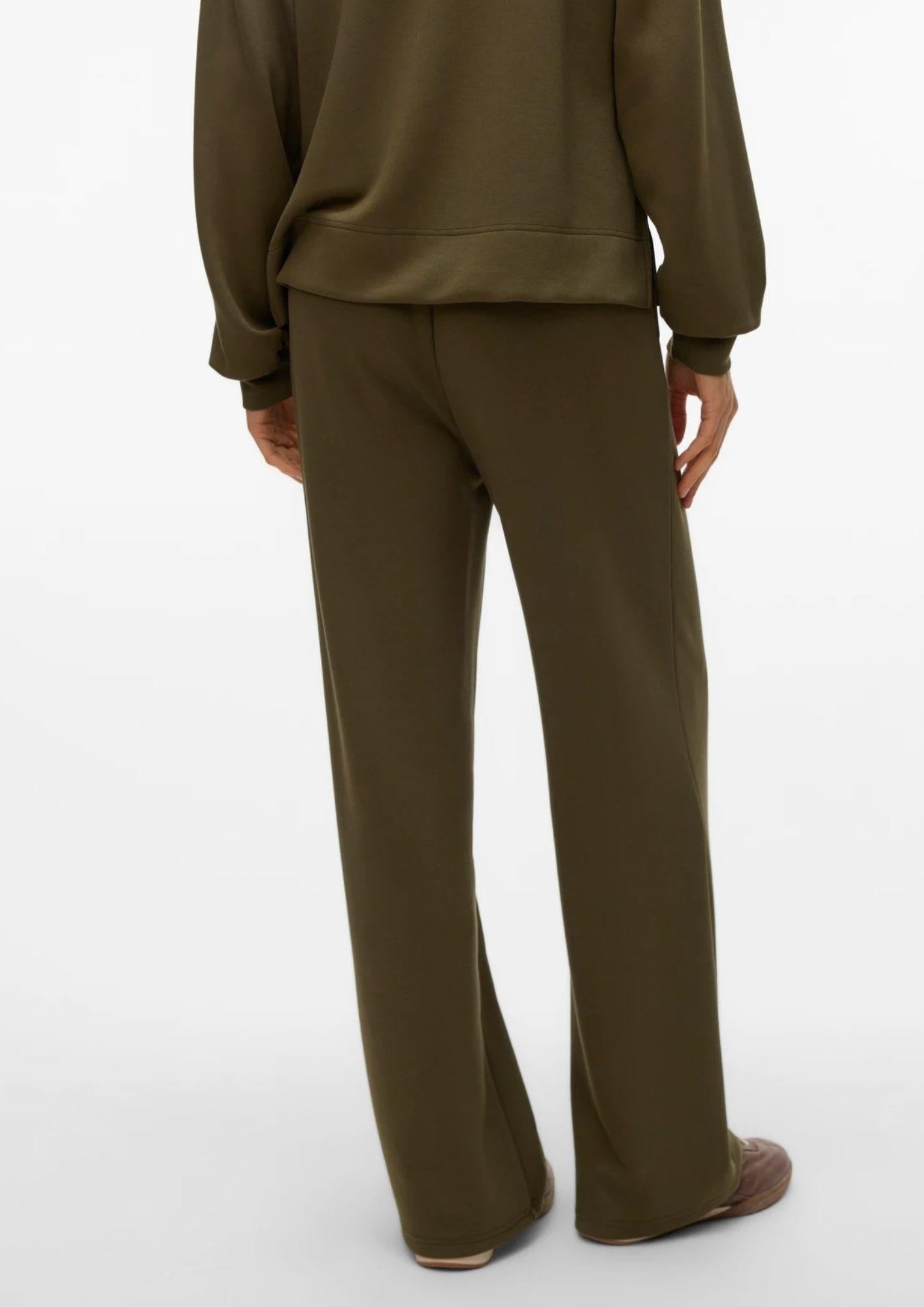 Vero Moda Pantalone Donna Hali Verde 10331767 Grape Leaf VERO MODA