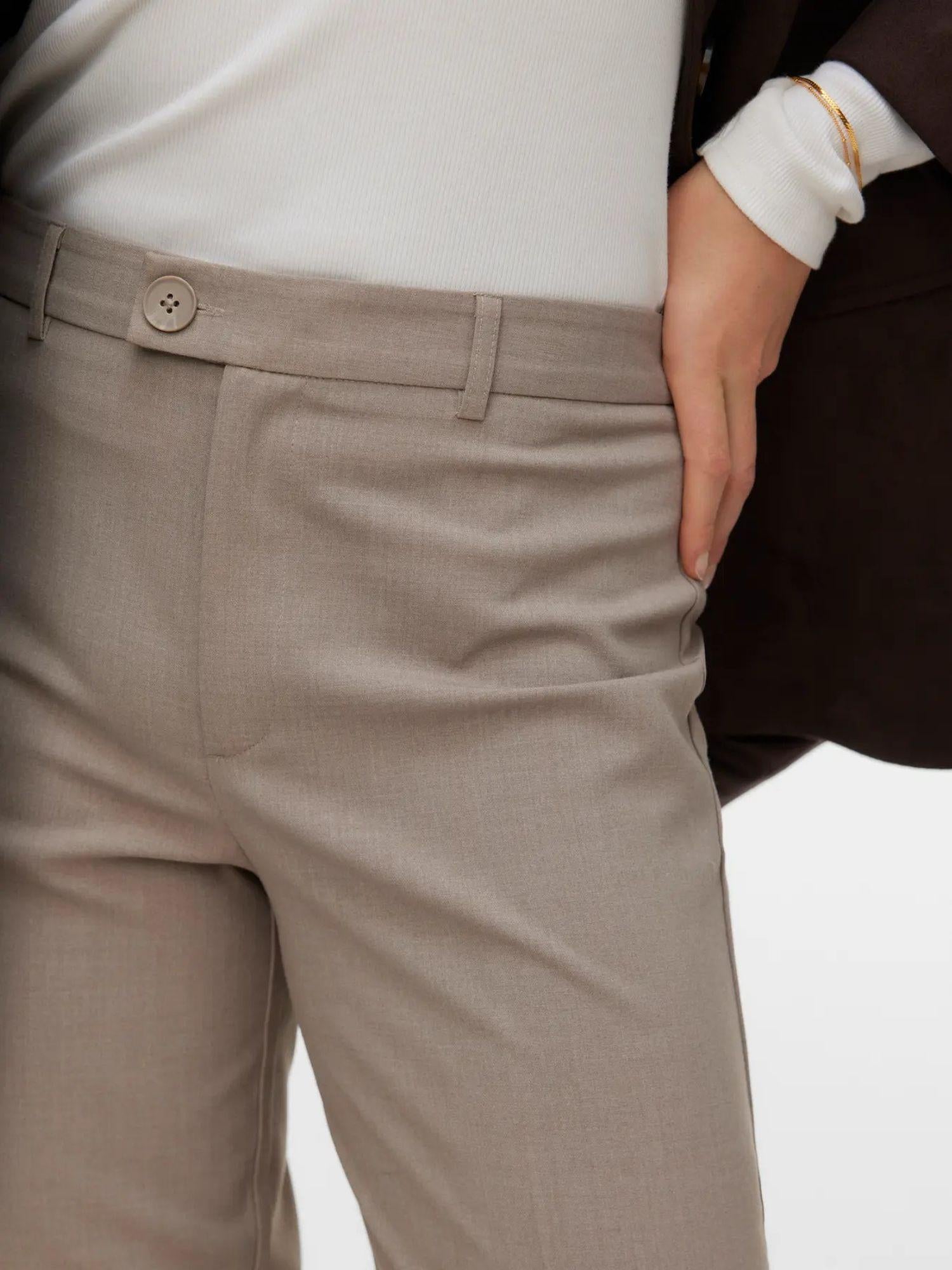Vero Moda Pantaloni Donna Moon Rock Melange VMTexas 10334103 Moon Rock MELANGE VERO MODA