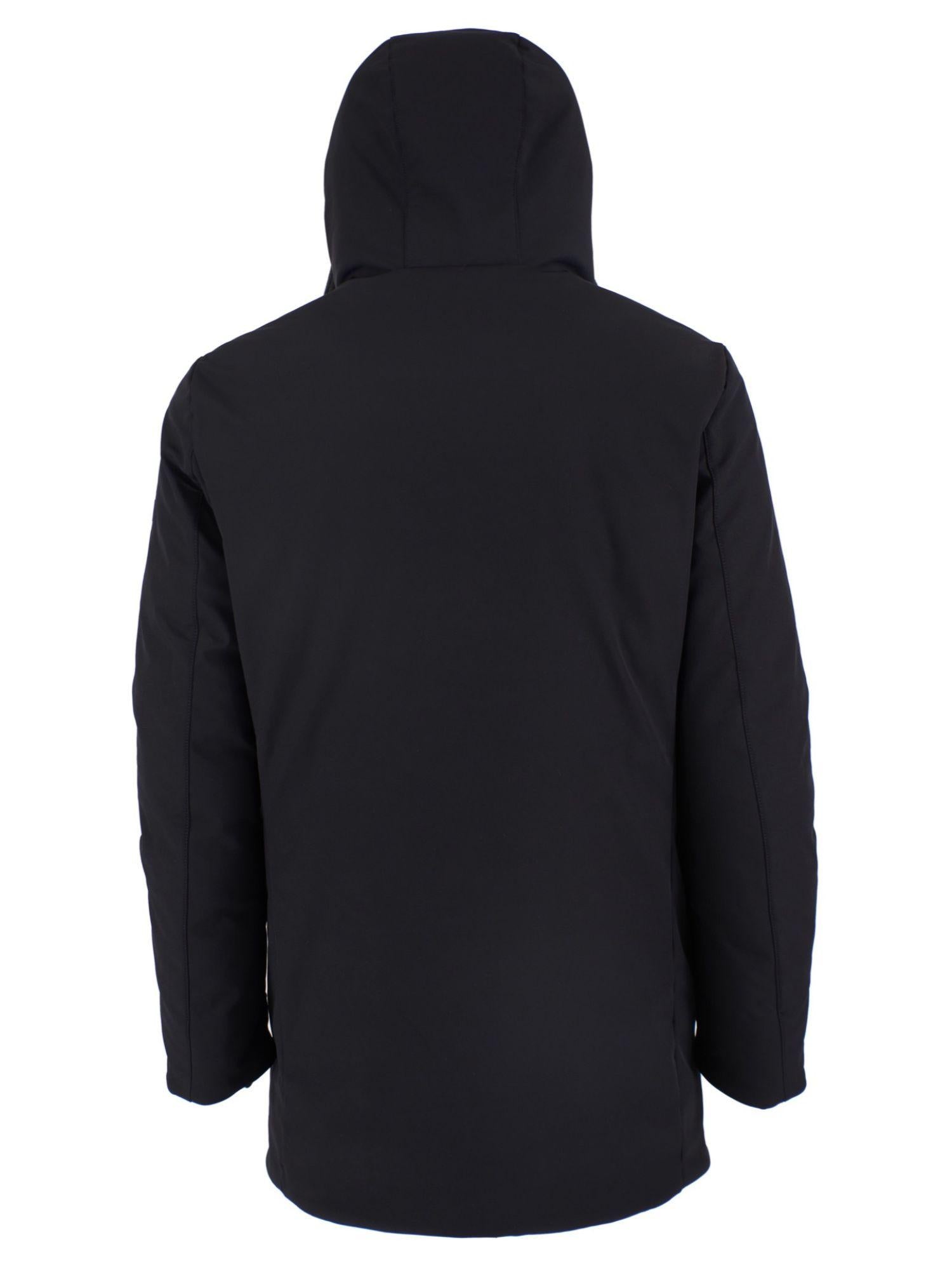 Yes Zee Uomo Cappotto Nero O843 NM00 0801 YES ZEE