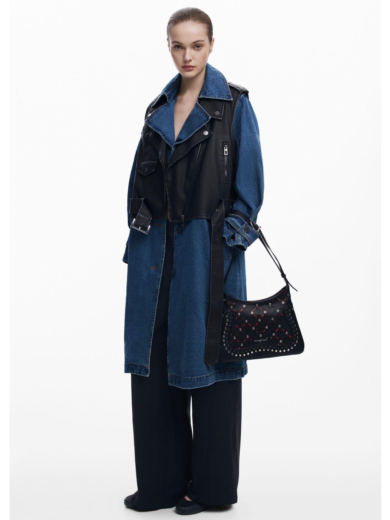 BAG YANKEE MANAOS BLACK 25WAXP38 2000 DESIGUAL