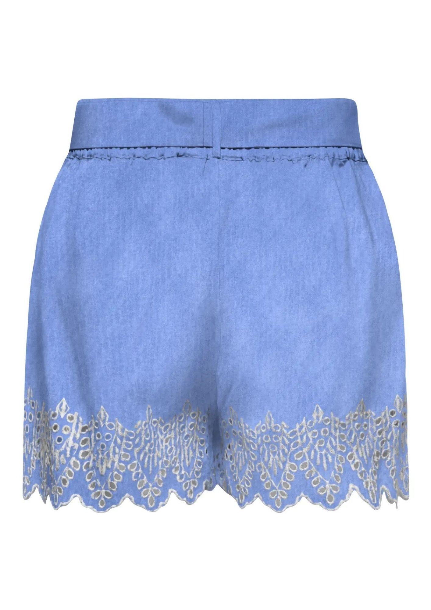 Only Shorts Donna Tulum Azzurro 15368893 Blue Bonnet ONLY