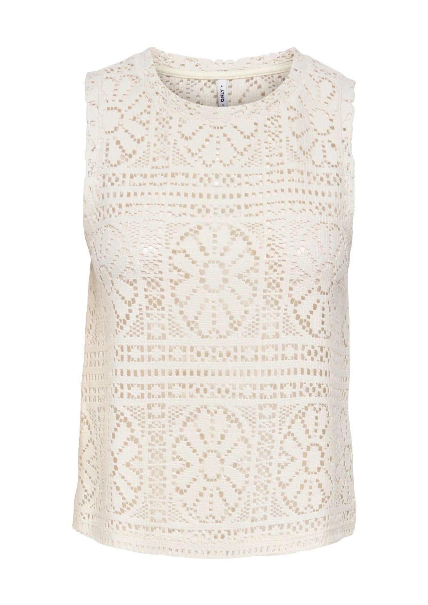 Only Top Donna Lian Bianco Betulla 15372105 Birch ONLY