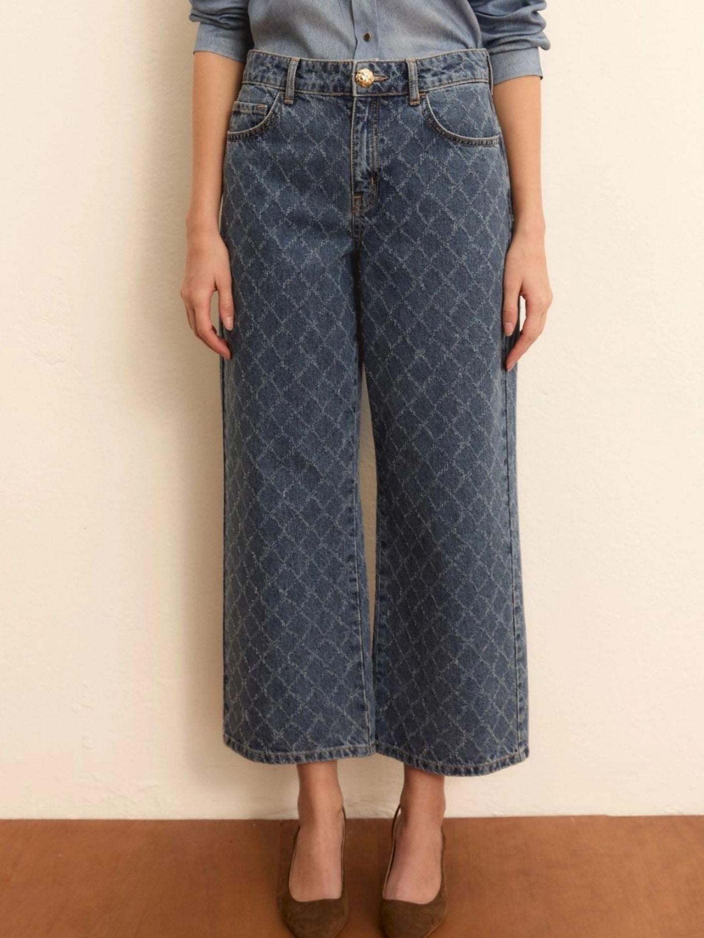 Emme Marella Jeans Donna Emimadre Blu Denim 2615181014200 001 EMME MARELLA