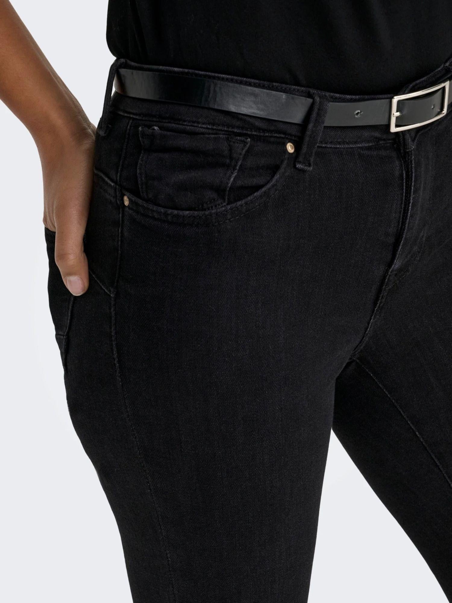 Only Jeans Donna Skinny Fit Nero Onlpower 15181958 Black ONLY
