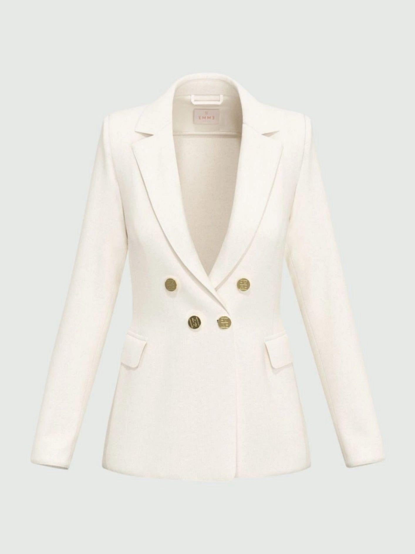 Emme Marella Giacca Donna Emmegoista Bianca 2615911031200 001 EMME MARELLA
