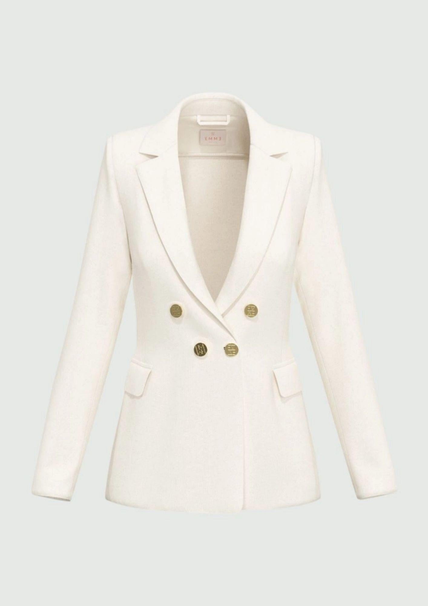 Emme Marella Giacca Donna Emmegoista Bianca 2615911031200 001 EMME MARELLA