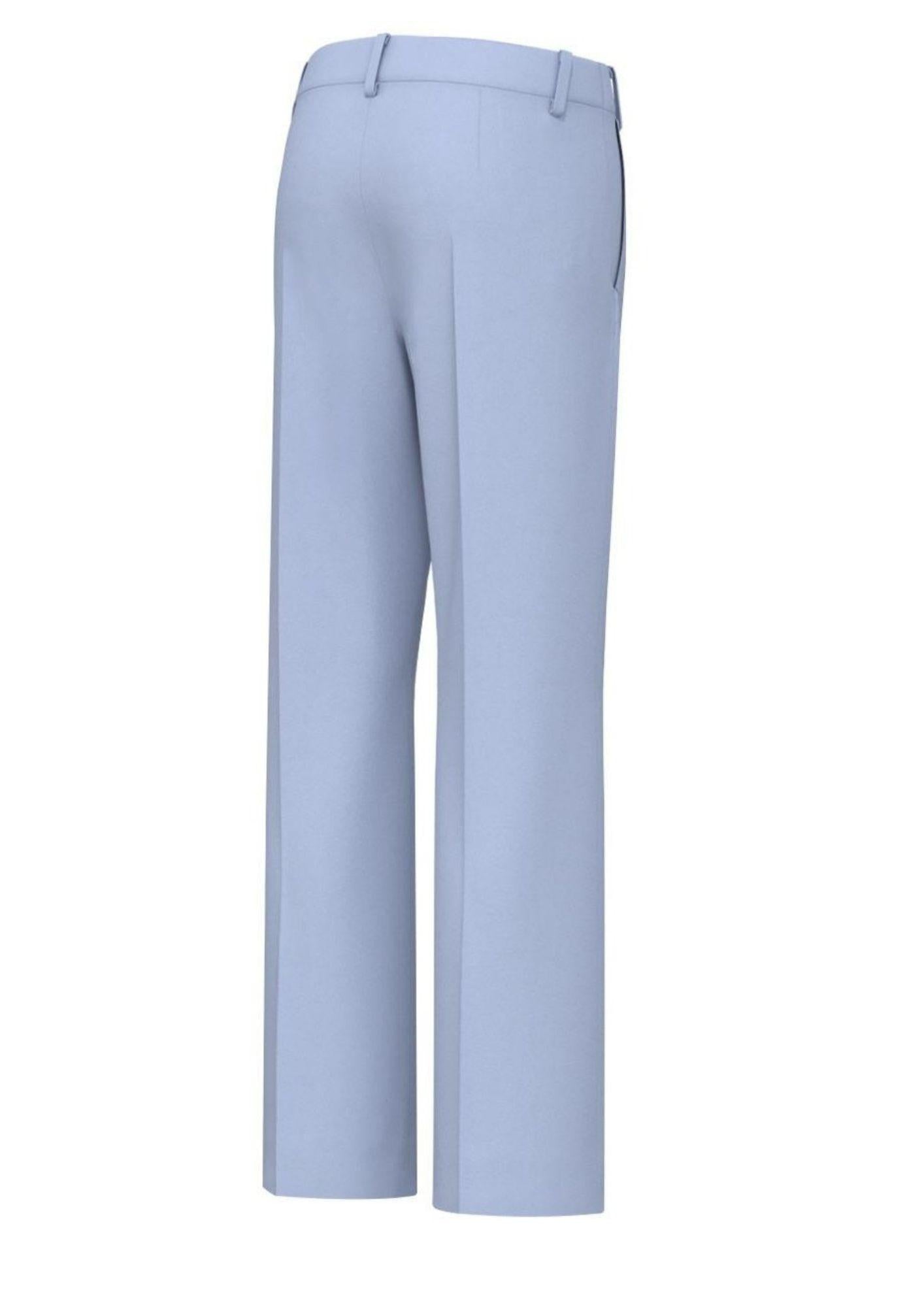 Emme Marella Pantalone Donna Emmfarnese2 Azzurro 2615131341200 004 EMME MARELLA
