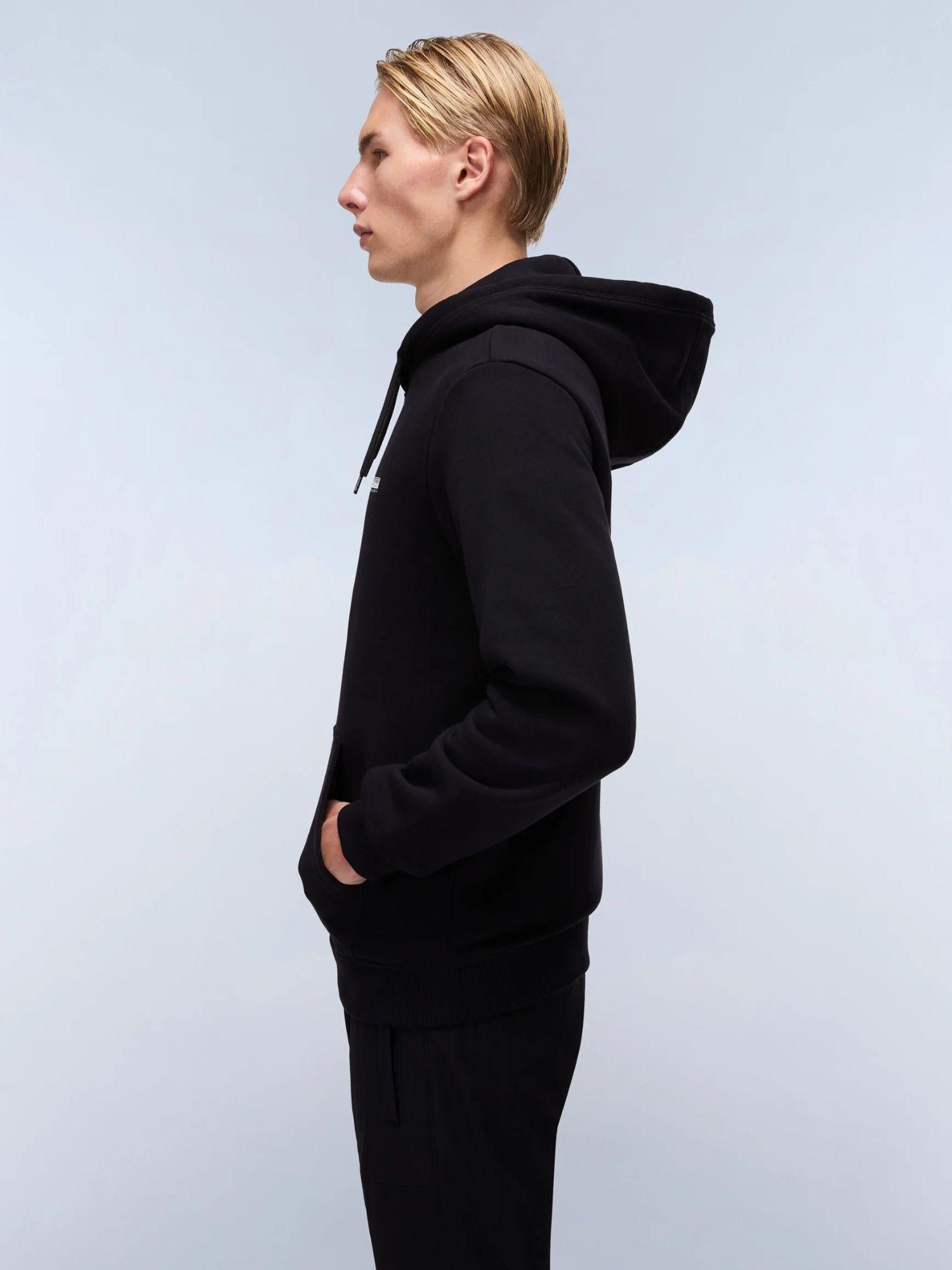 Napapijri Felpa Uomo con Cappuccio Guide Nero NP0A88V4 941 NAPAPIJRI