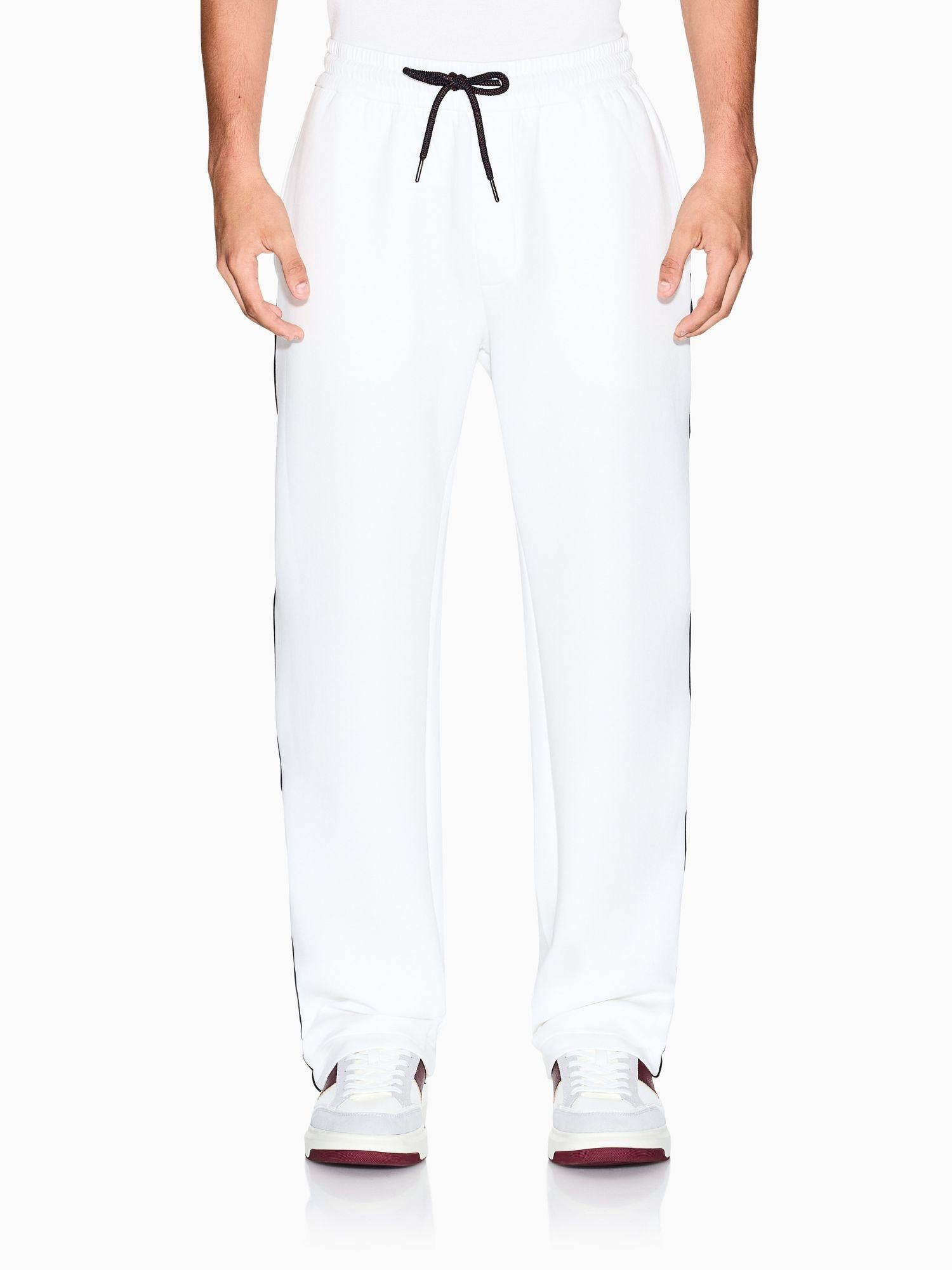 Armani Exchange Pantaloni Sportivi Uomo Bianchi XM001400 AF13047 U0009 ARMANI EXCHANGE
