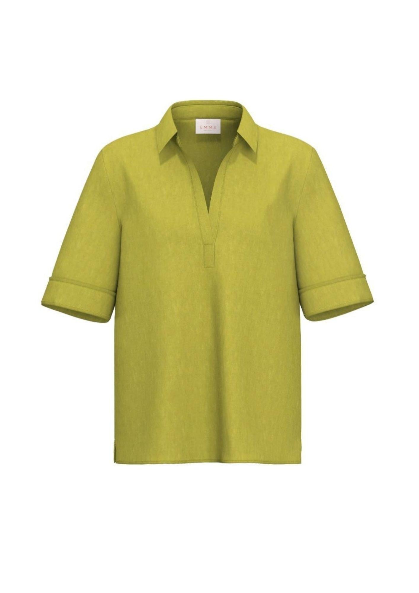 Emme Marella Blusa Donna Emmsante Verde Mela 2615111202200 009 EMME MARELLA