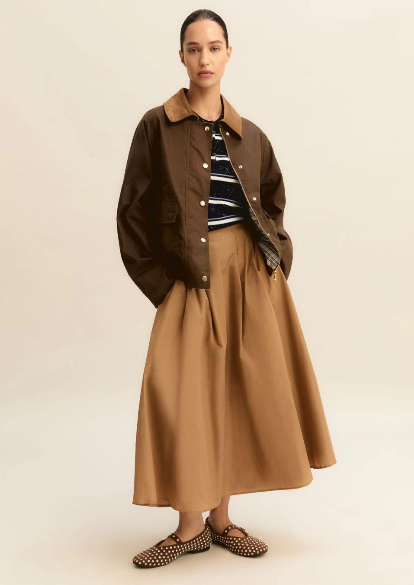 Emme Marella Gonna Donna Emmdiva Cammello 2615101031200 001 EMME MARELLA