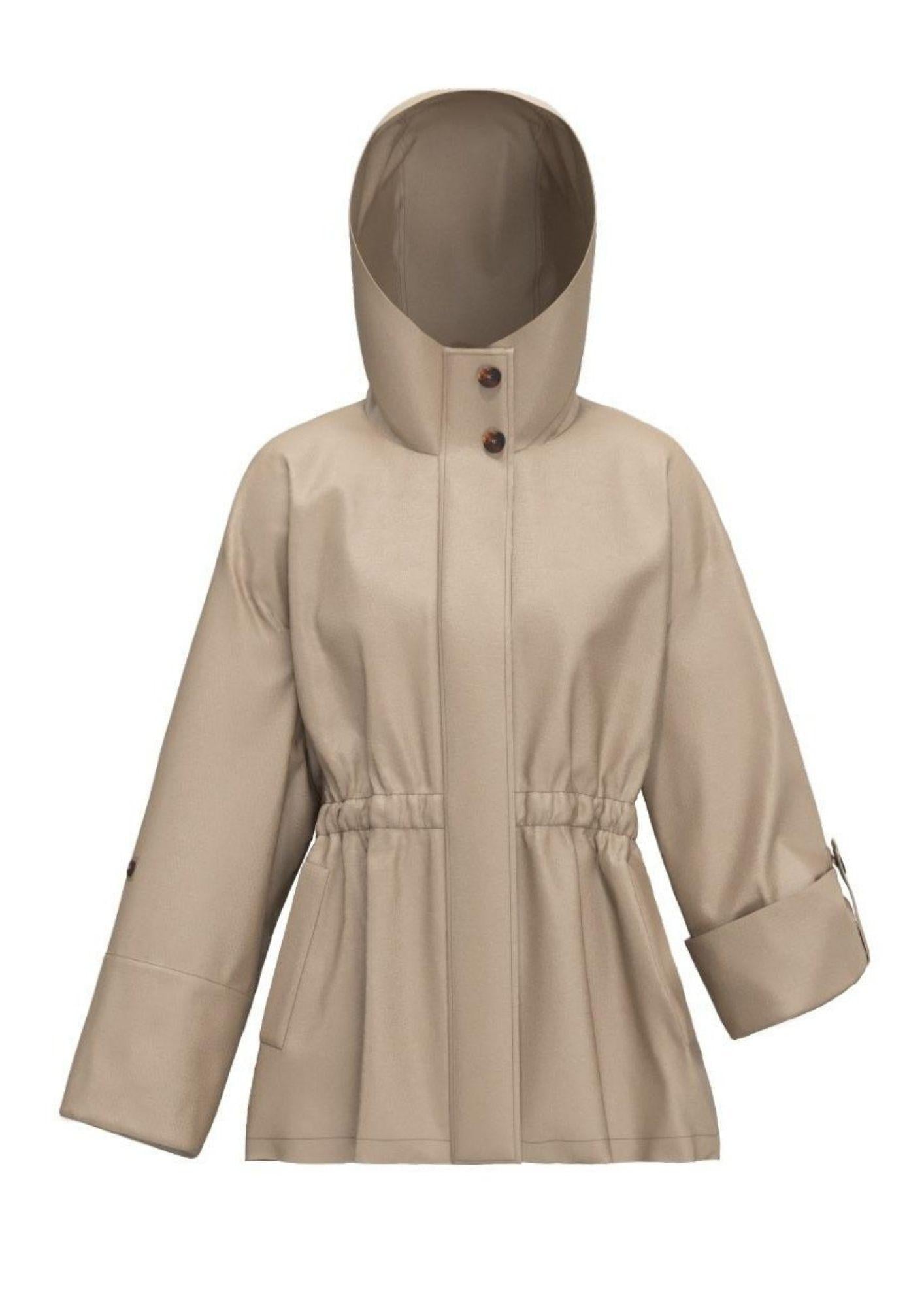 Emme Marella Impermeabile Donna Emmrecente Beige 2615021151200 002 EMME MARELLA