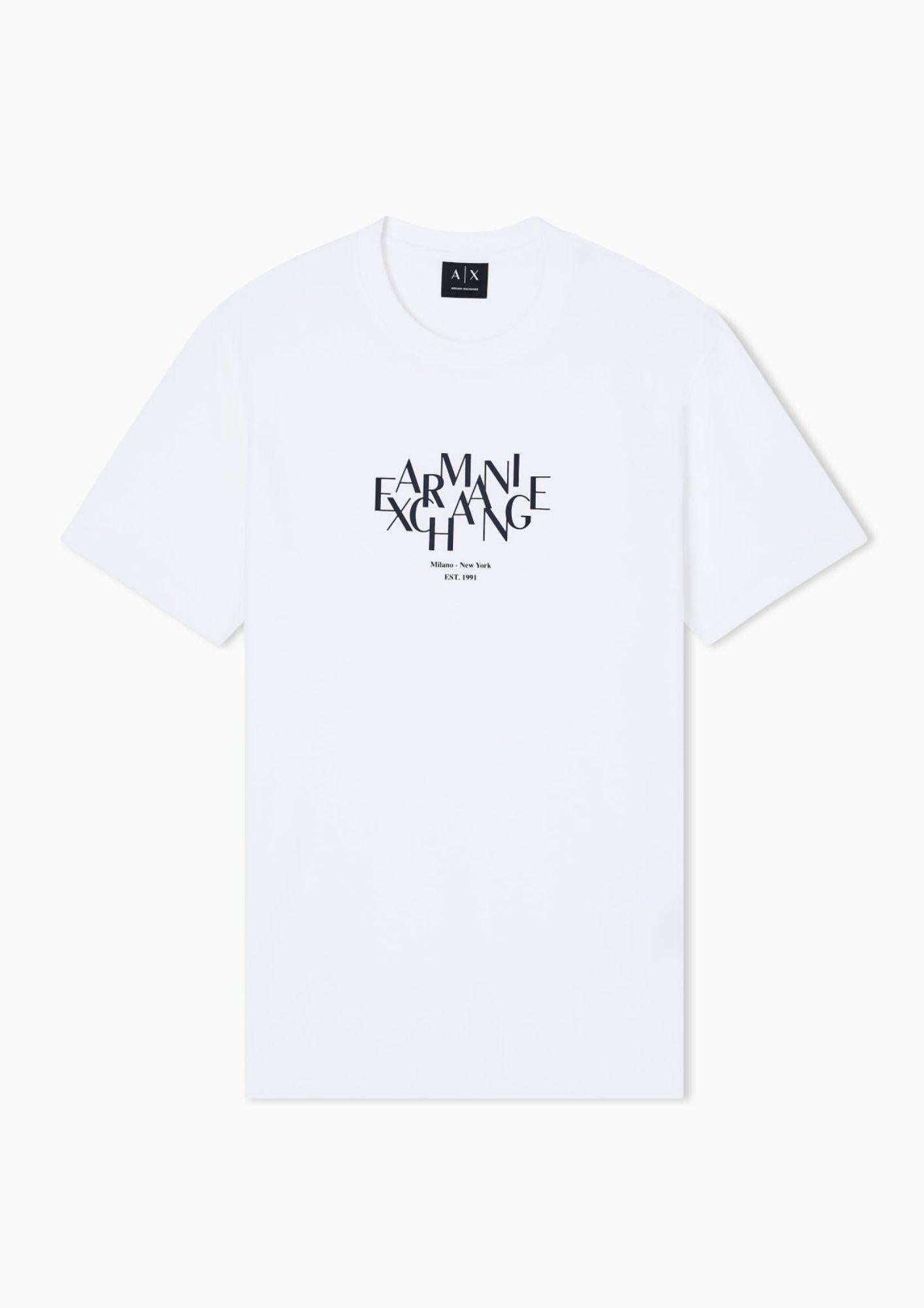 Armani Exchange T-Shirt Bianca XM002782 AF10356 U0009 ARMANI EXCHANGE