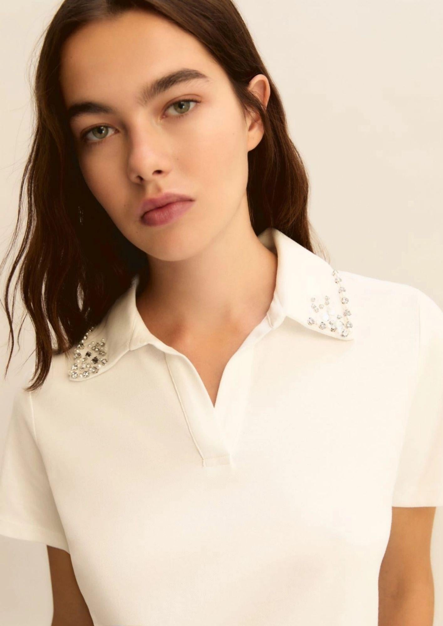 Emme Marella Polo Donna Emmonirica Bianca 2615951011200 001 EMME MARELLA