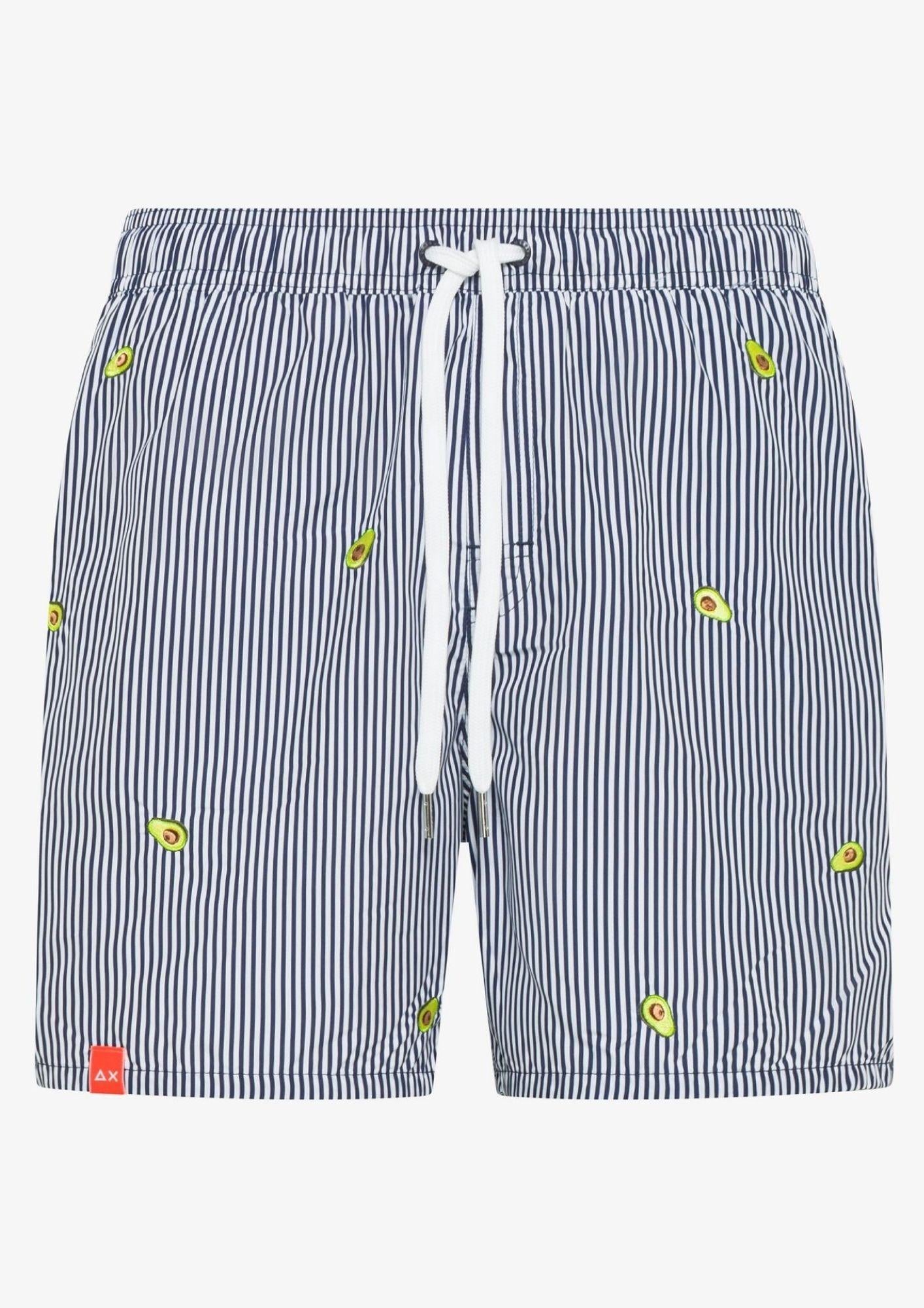 Sun68 Costume Uomo Blu Navy e Bianco H36111 701 SUN68
