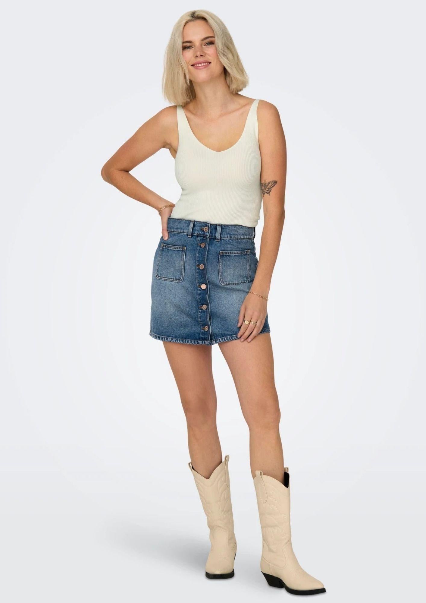 Jacqueline De Yong Canotta Donna Nanna Bianca 15180497 Cloud Dancer JACQUELINE DE YONG