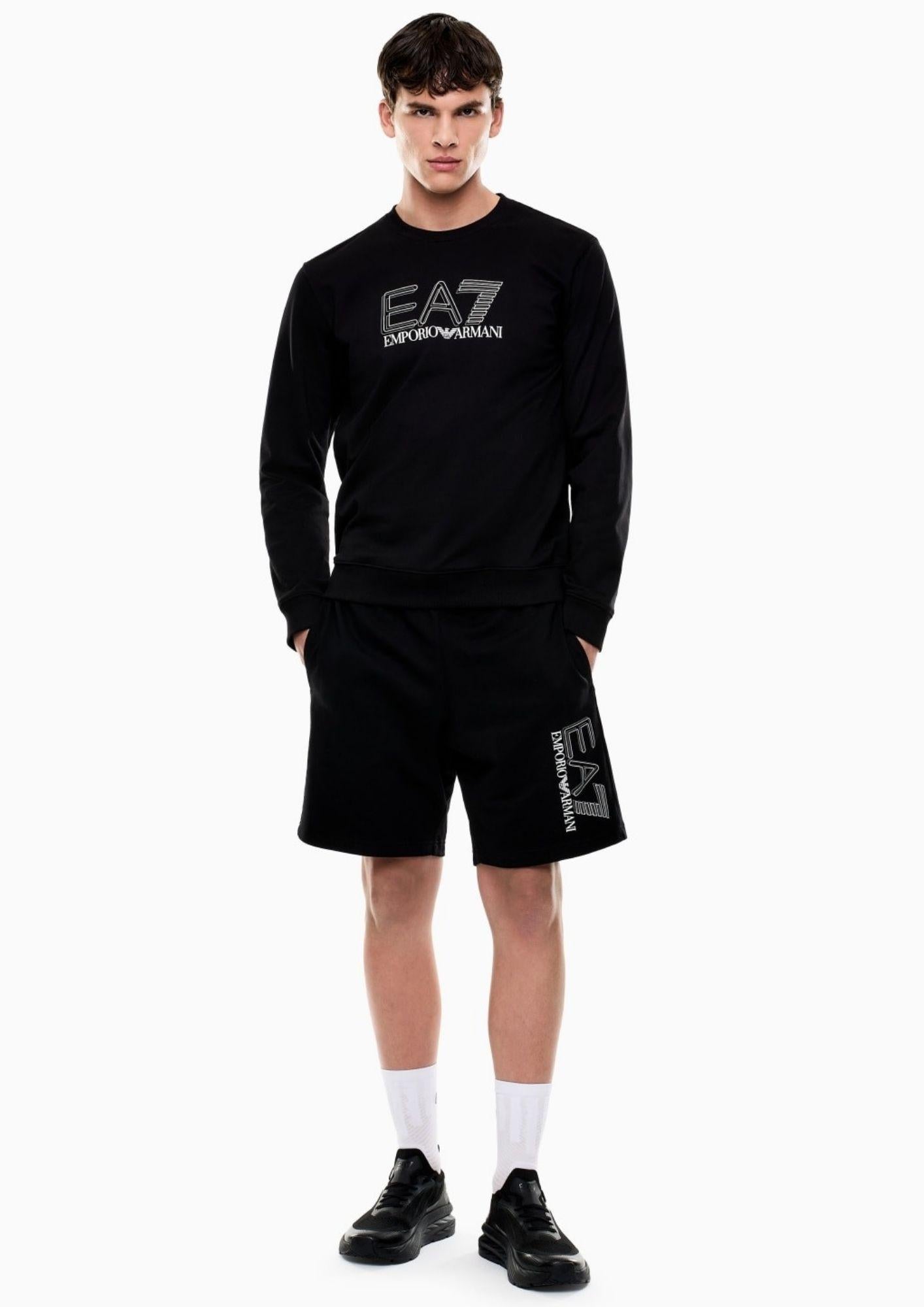 EA7 Emporio Armani Shorts Uomo Nero 7M001315 AF13512 UC001 EA7 EMPORIO ARMANI