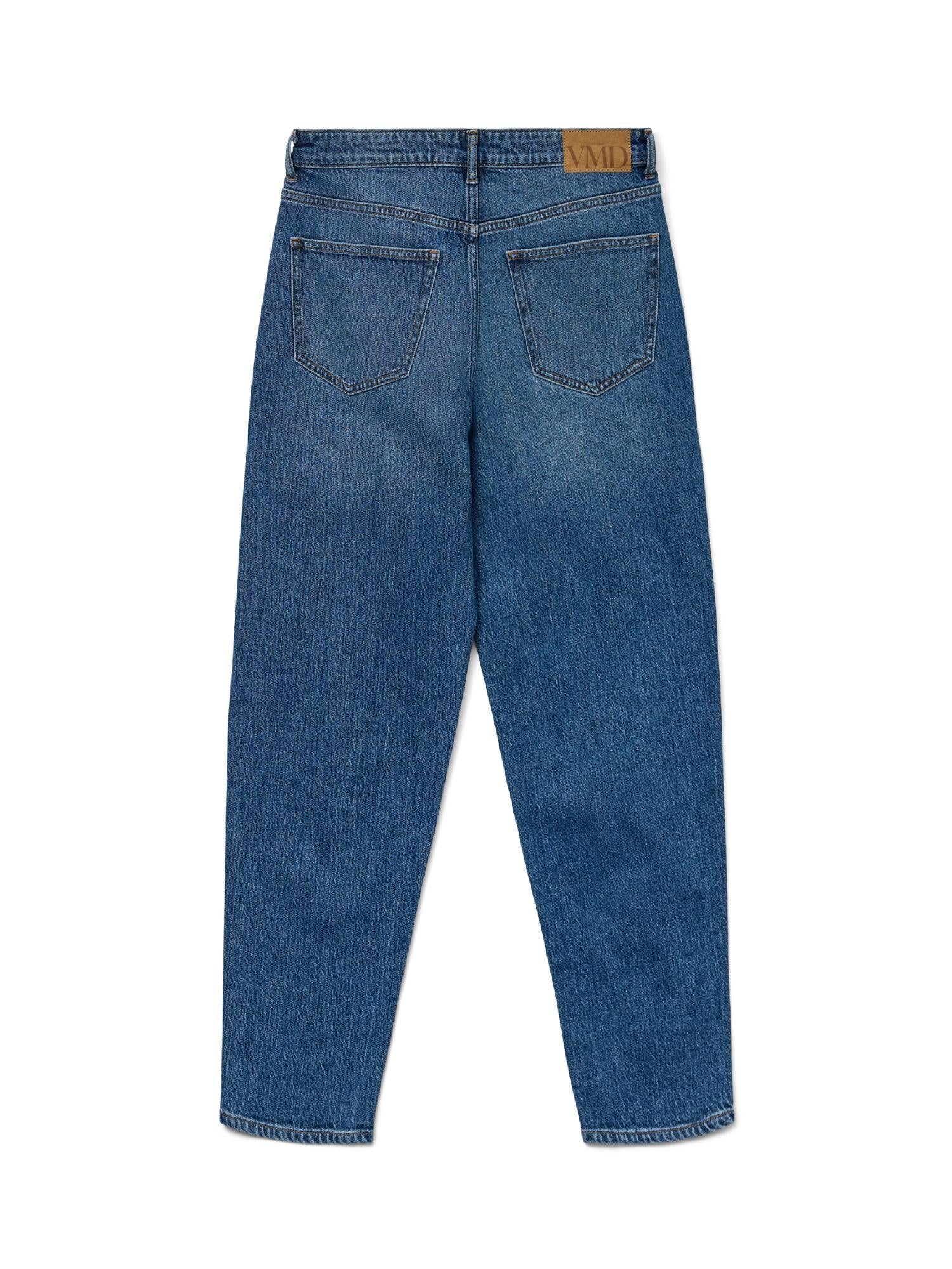 Vero Moda Jeans Donna Mom Fit Vita Alta Medium Blue VMTessa 10297655 Medium Blue Denim VERO MODA