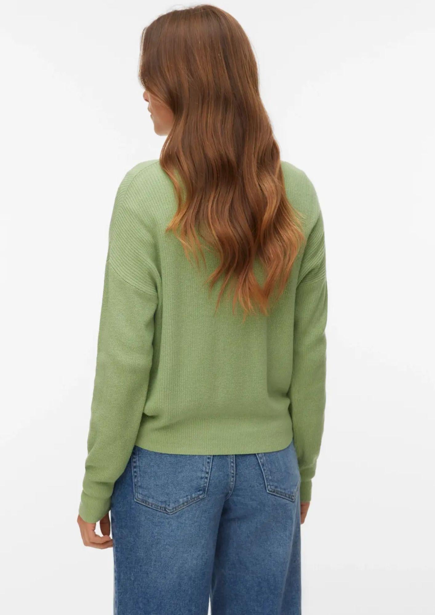 Vero Moda Cardigan Donna Newlexsun Green 10281878 Mistletoe VERO MODA