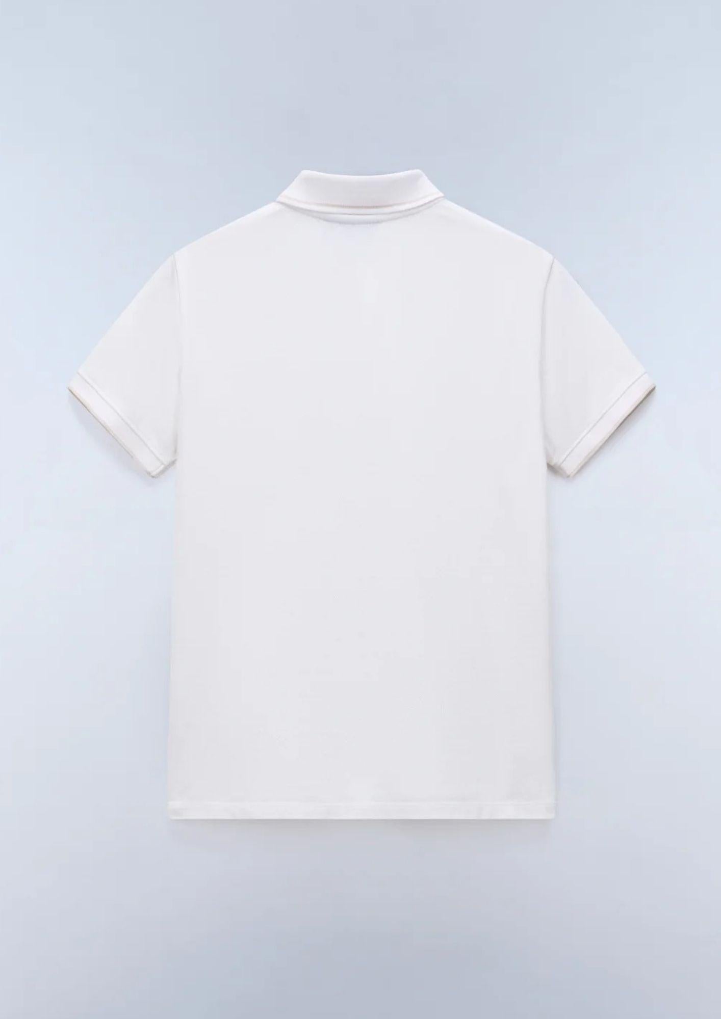 Napapijri Polo Donna Aurora Bianca NP0A4H97 N1A NAPAPIJRI