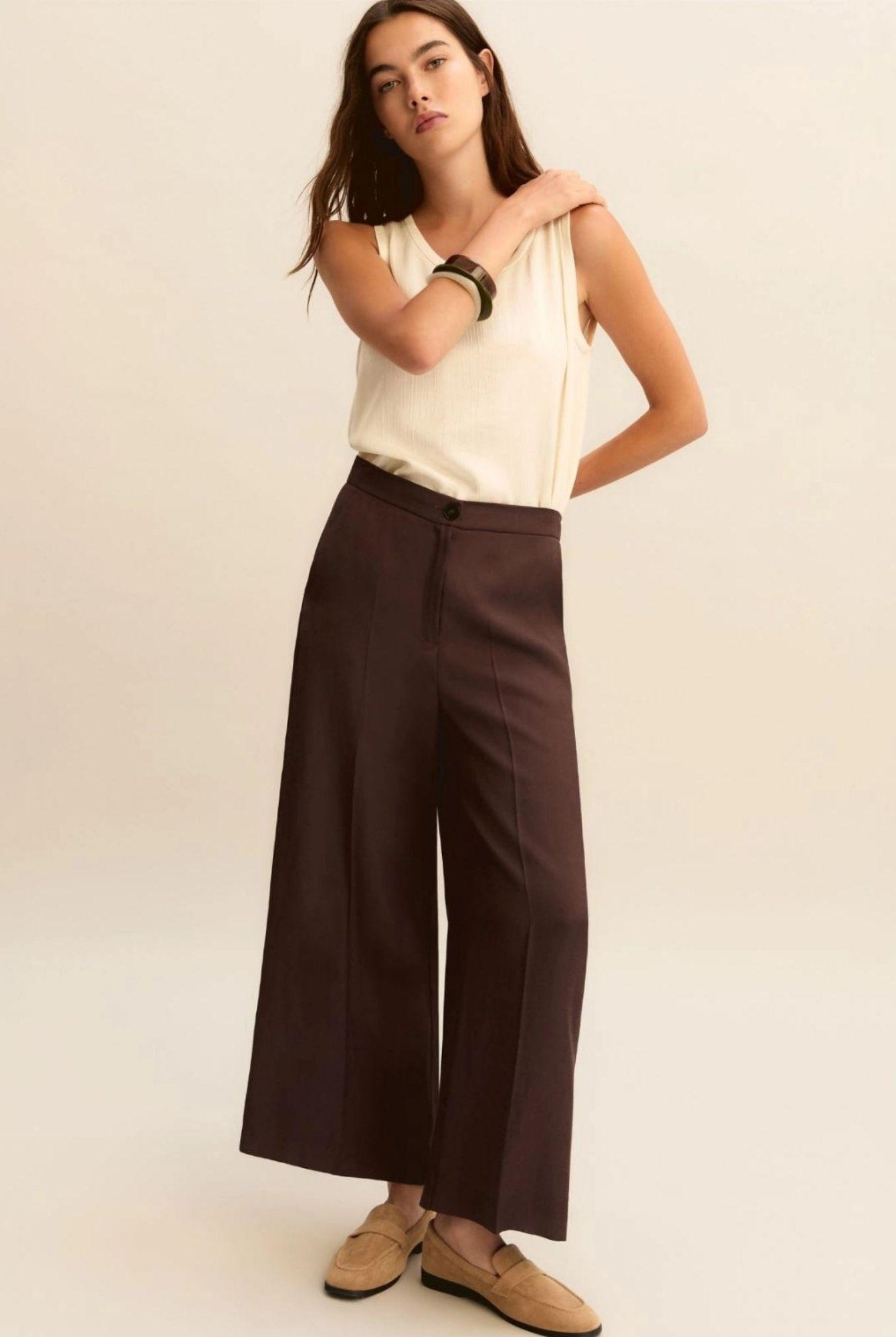 Emme Marella Pantalone Donna Emmalcuno Testa Di Moro 2615131041200 003 EMME MARELLA