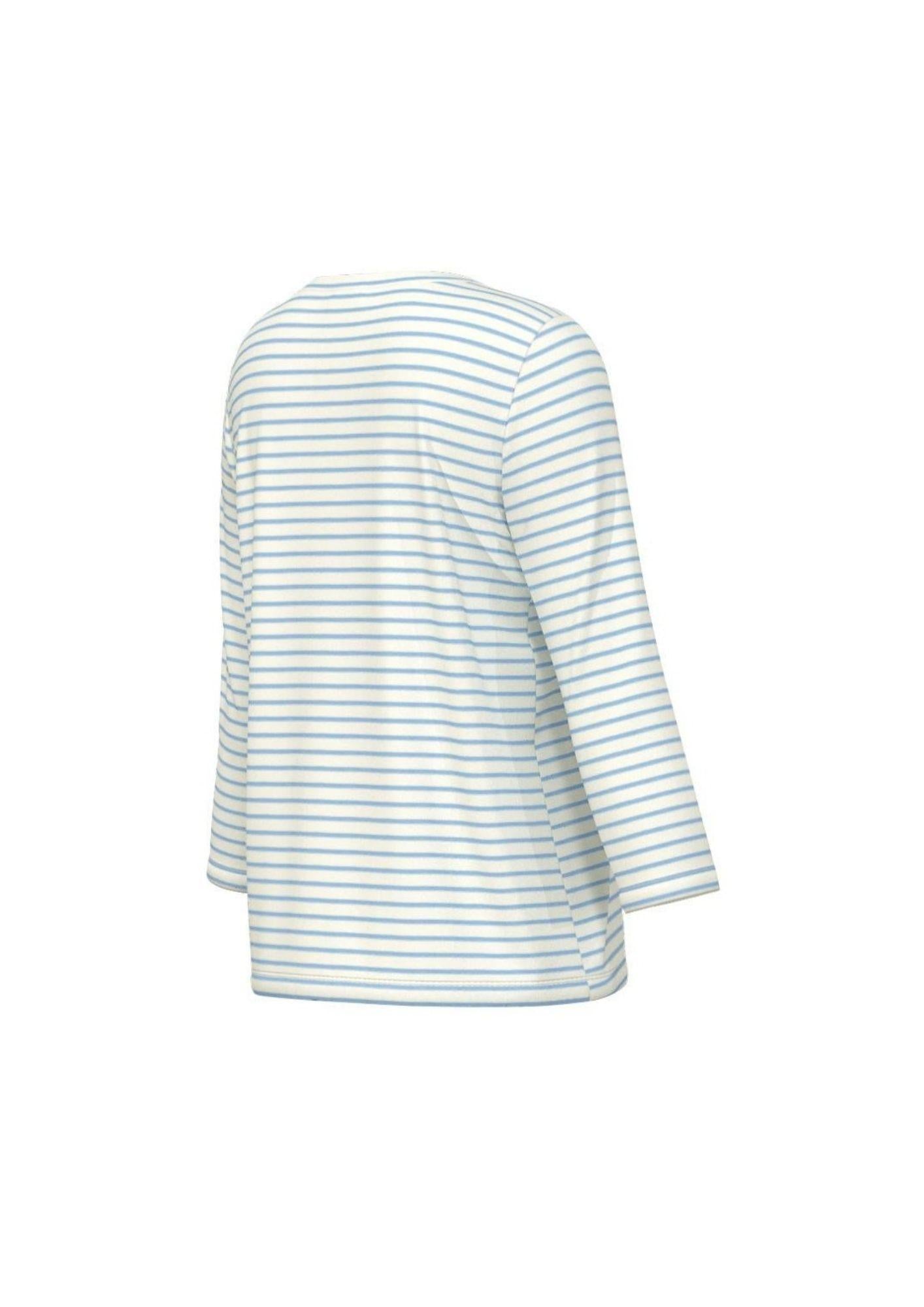 Emme Marella Maglia Donna Cosetta Bianco e Azzurro 2615971011200 006 EMME MARELLA