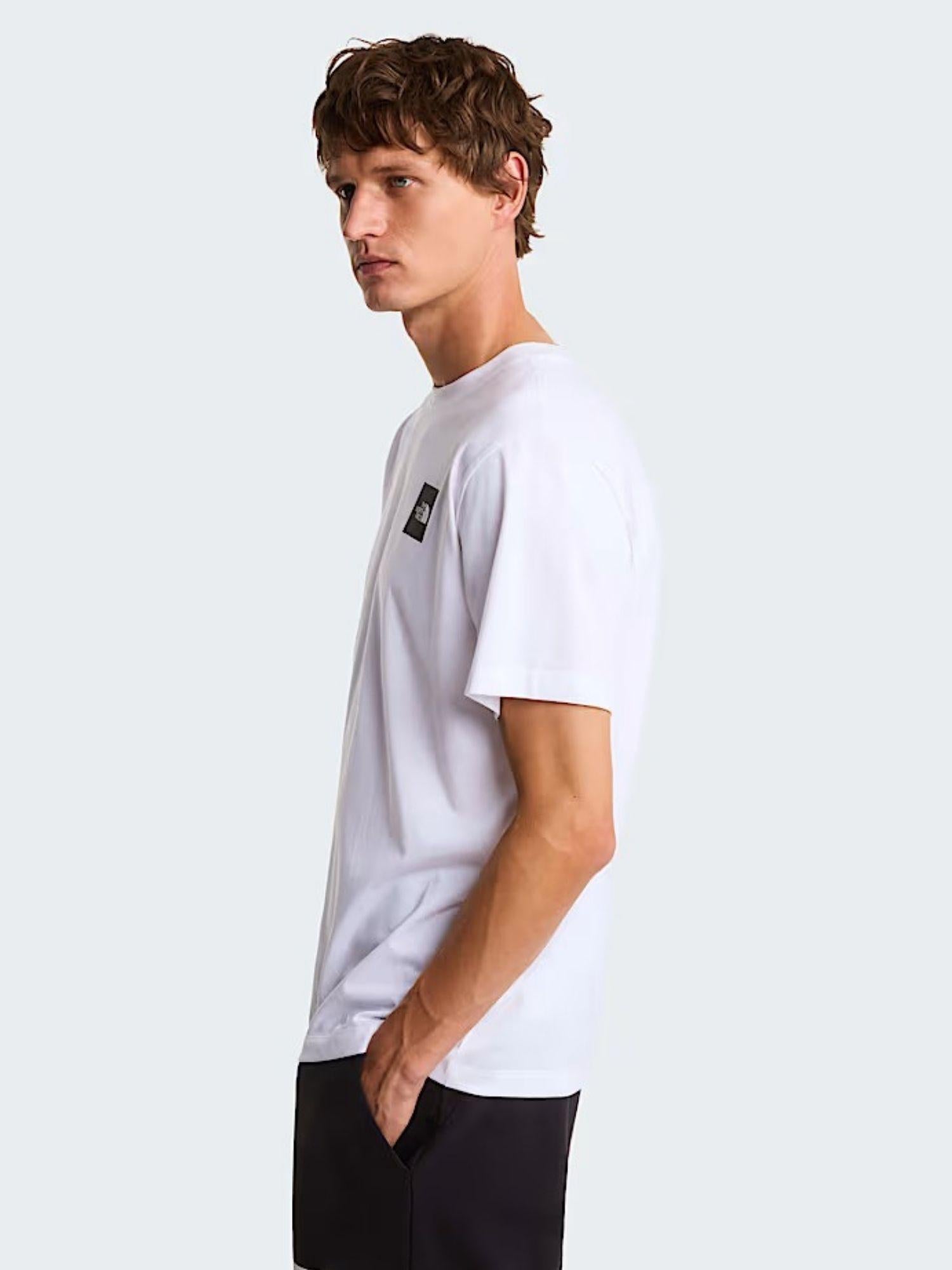 The North Face T-Shirt Uomo Bianco Evolution Box Half Dome Regular NF0A8G9C FN4 THE NORTH FACE