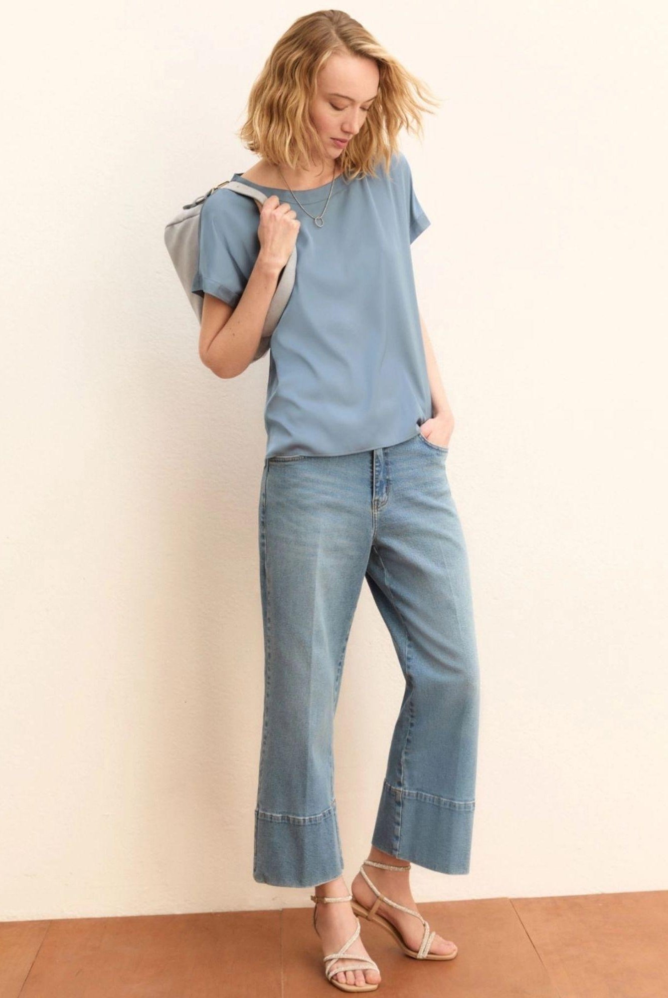 Emme Marella Camicia Donna Emmramo Carta Da Zucchero 2615111031200 007 EMME MARELLA