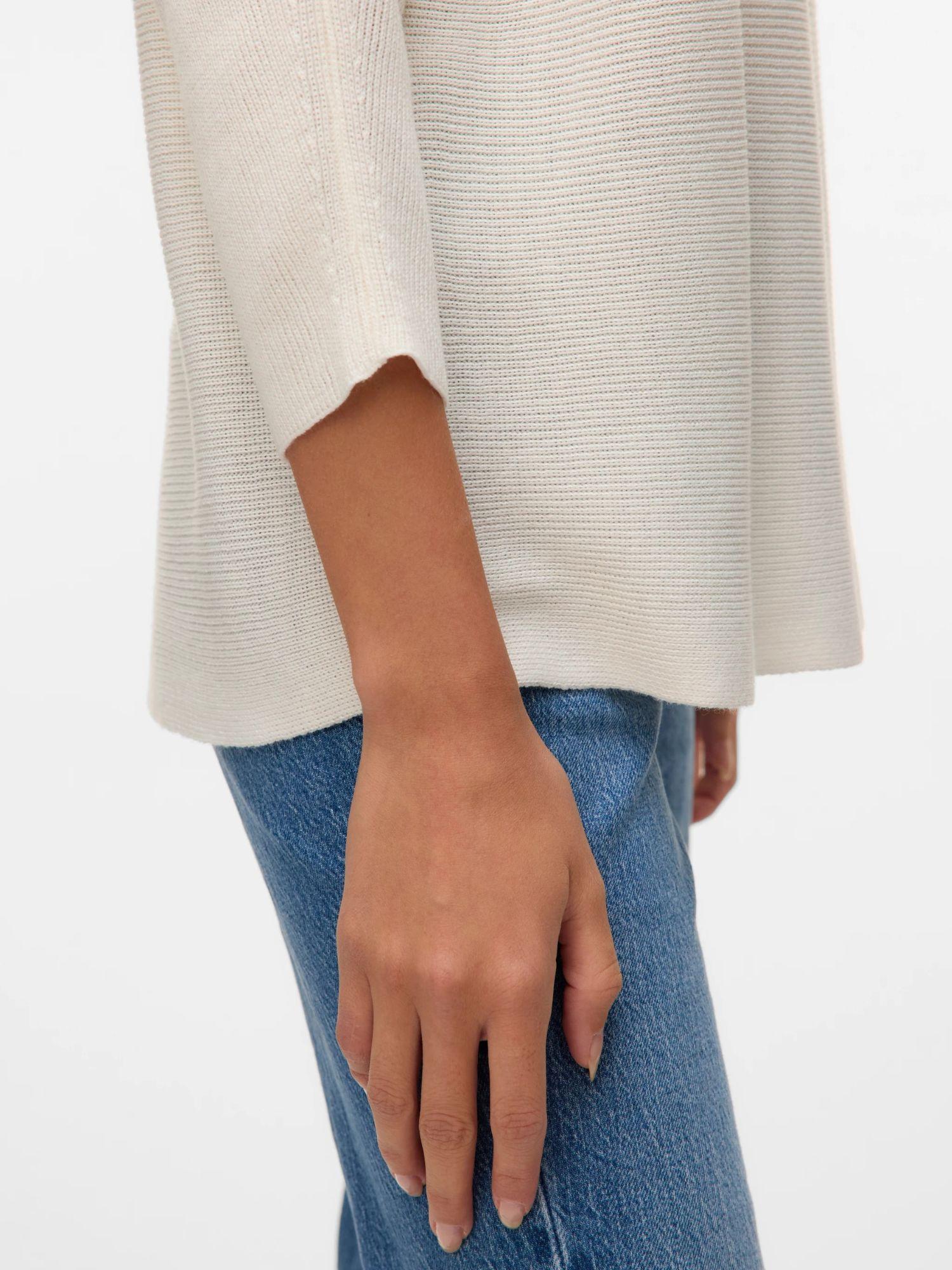 Vero Moda Maglia Donna Bianco VMNora 10281013 Snow White VERO MODA