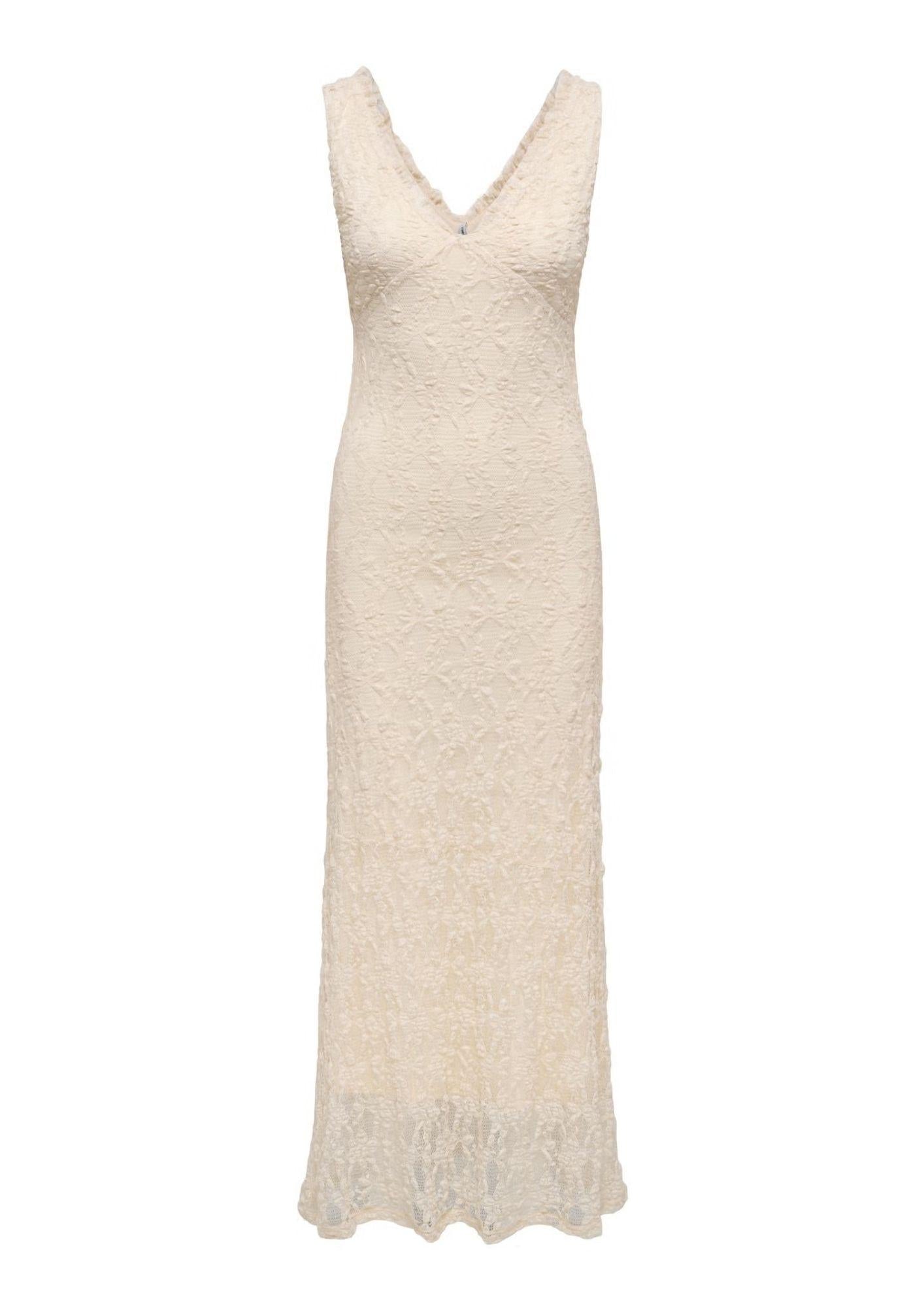 Only Vestito Donna Albina Gligio Betulla 15372795 Birch ONLY