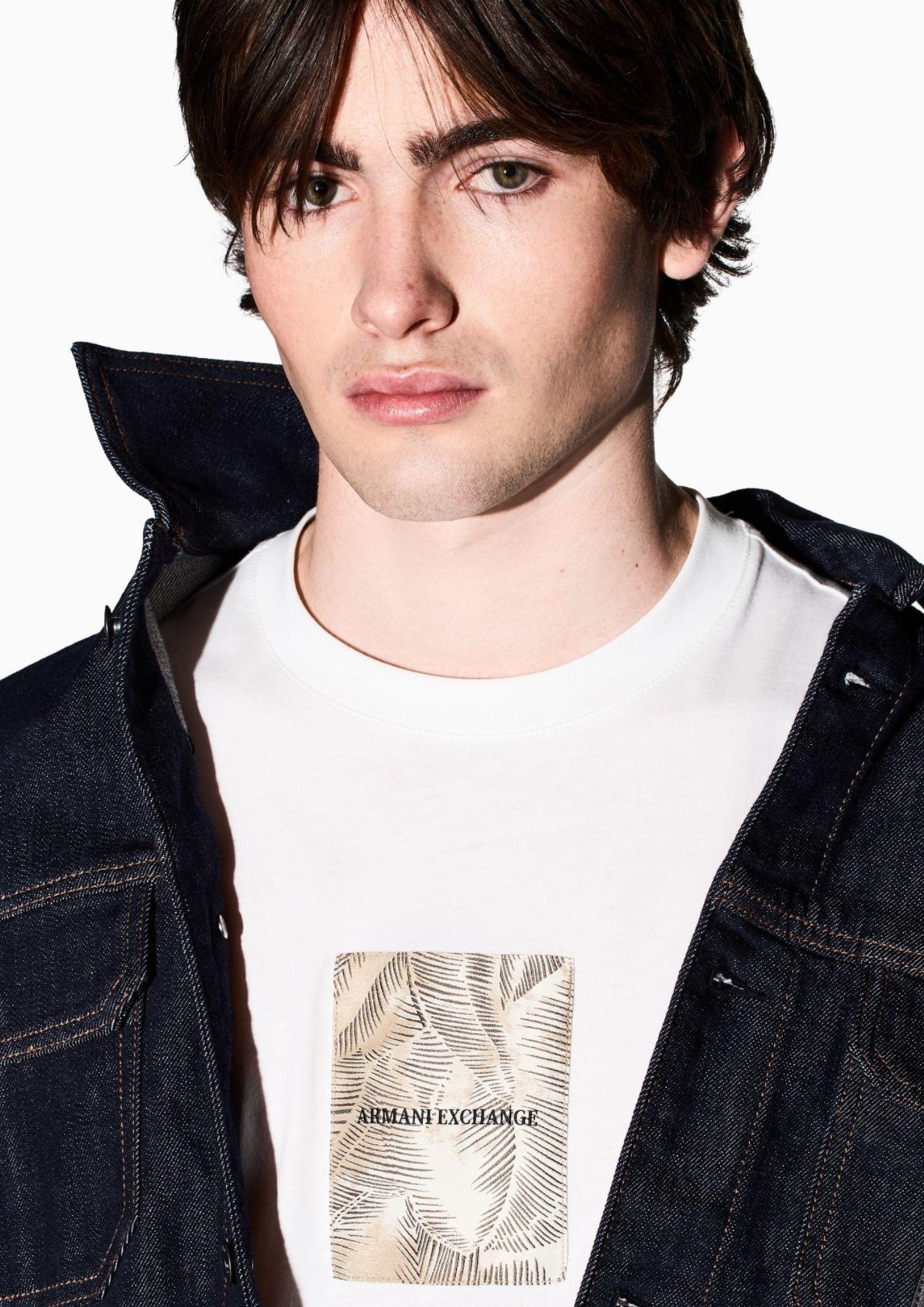 Armani Exchange T-Shirt Uomo Bianca XM002501 AF10356 U0009 ARMANI EXCHANGE