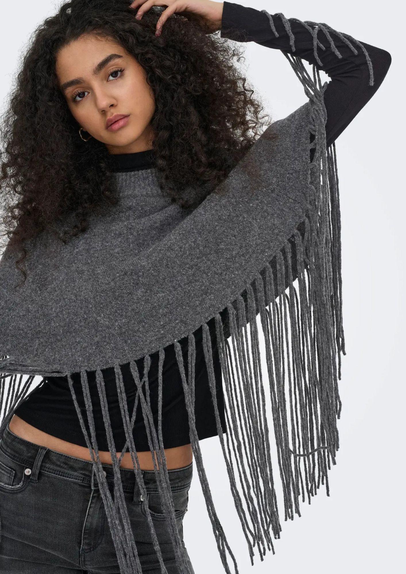 Jacqueline De Yong Bolero Donna Andrea Grigio Medio 15356040 Dark Grey Melange JACQUELINE DE YONG