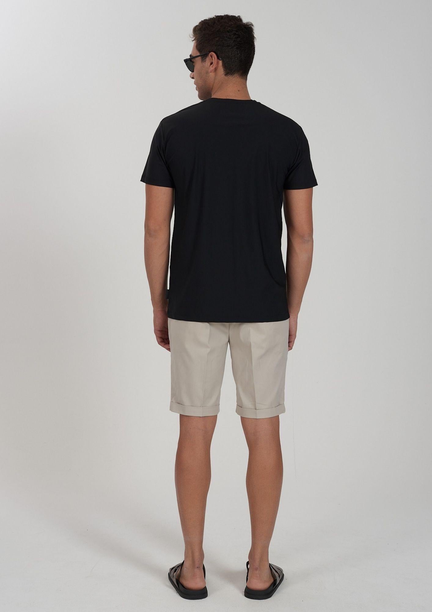Yes Zee T-Shirt Uomo Nero T778 OQ00 0801 YES ZEE