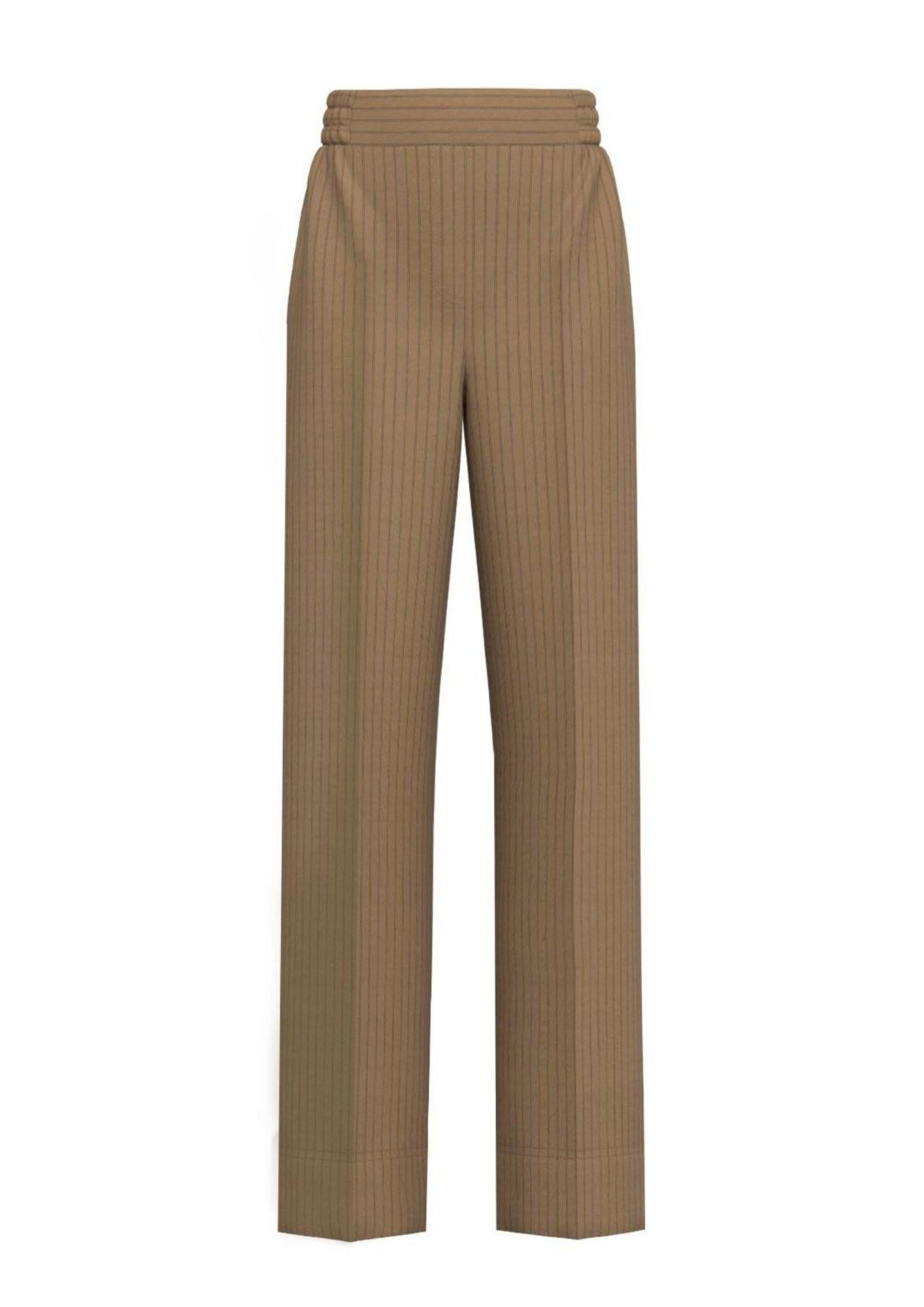 Emme Marella Pantalone Donna Emmagnolo Cammello 2615131022200 006 EMME MARELLA