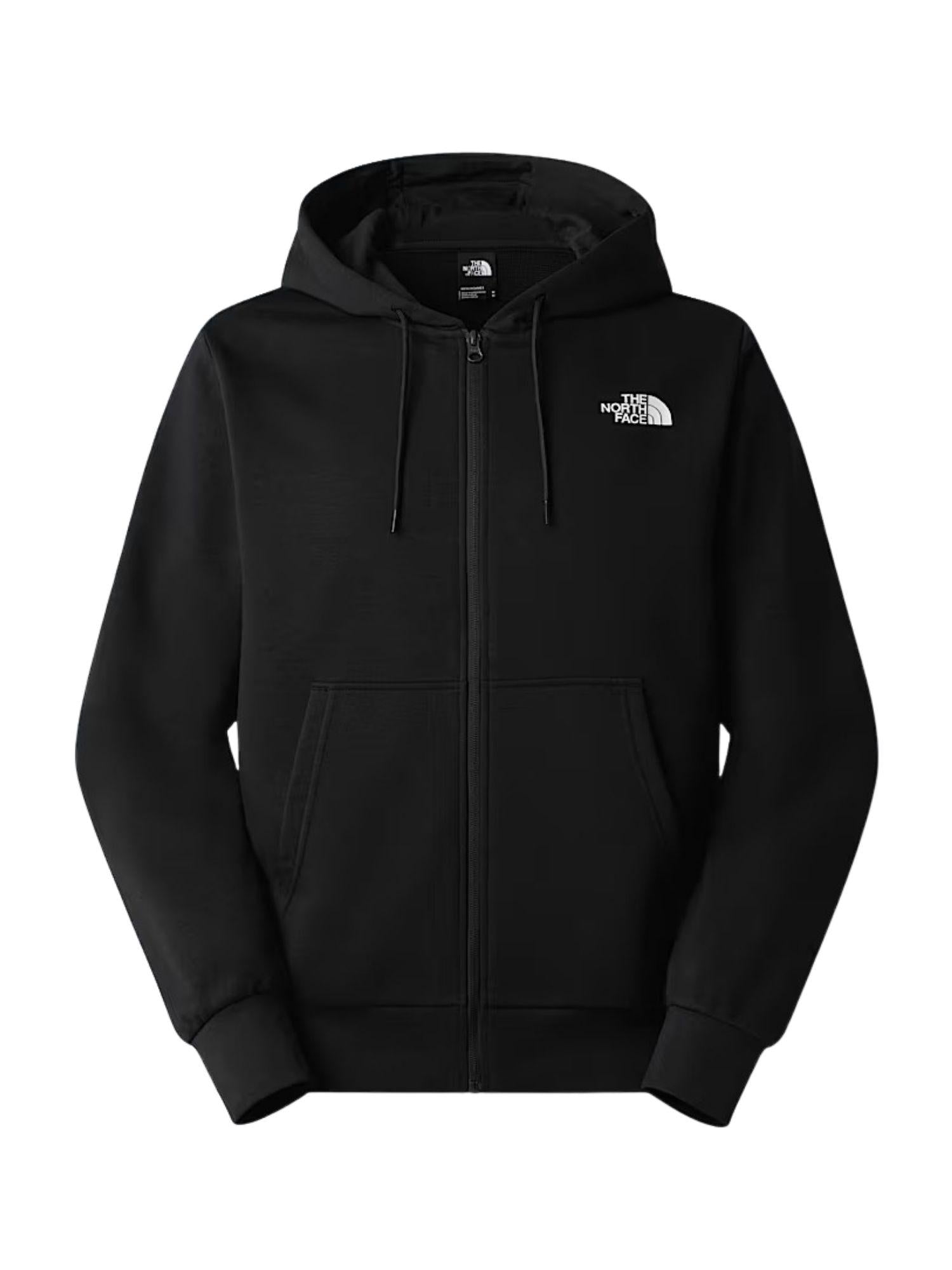 The North Face Felpa Uomo Nero con Cappuccio Simple Dome Light Regular NF0A8GQ7 JK3 THE NORTH FACE
