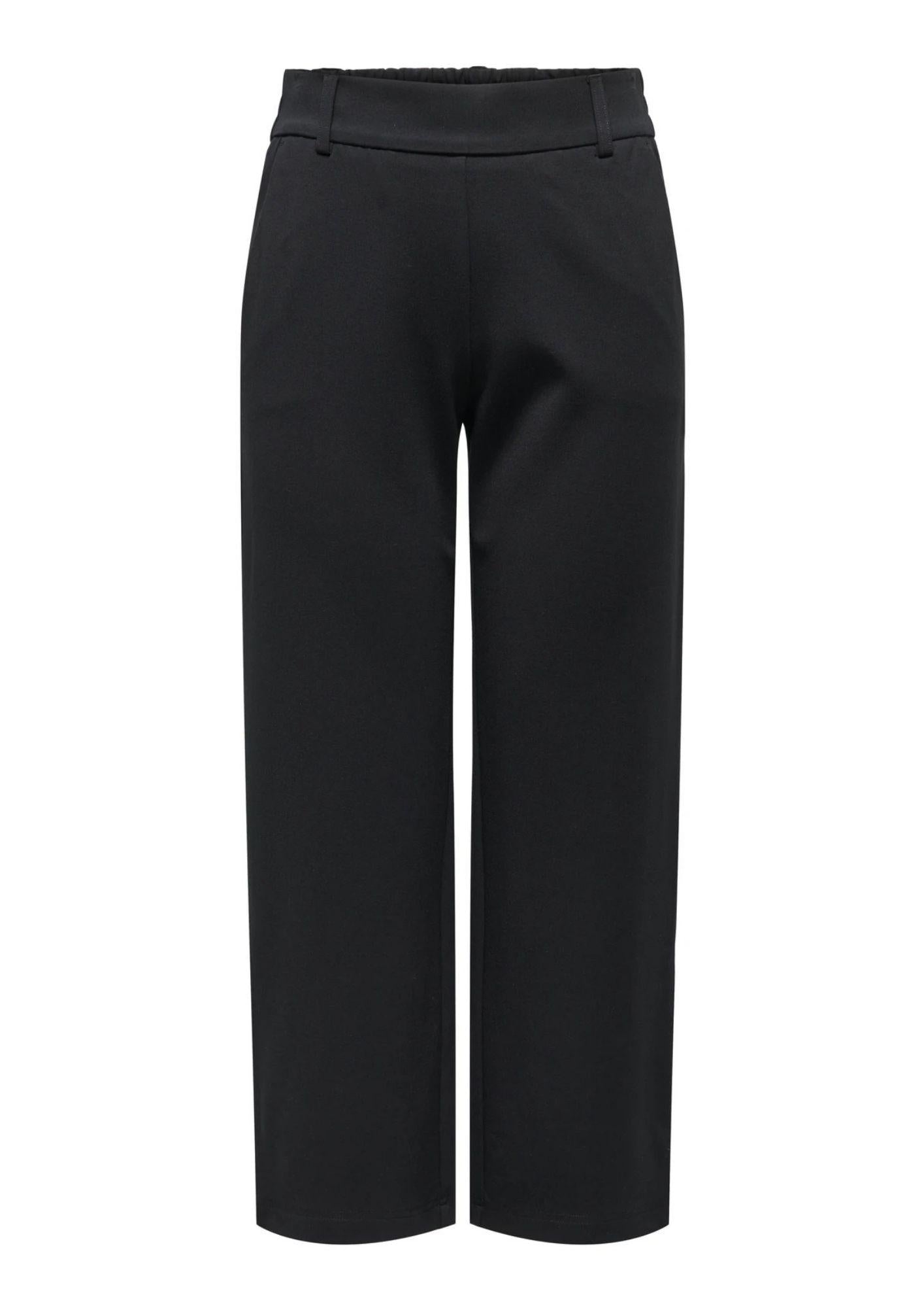 Only Pantalone Donna Poptrash Nero 15365375 Black ONLY