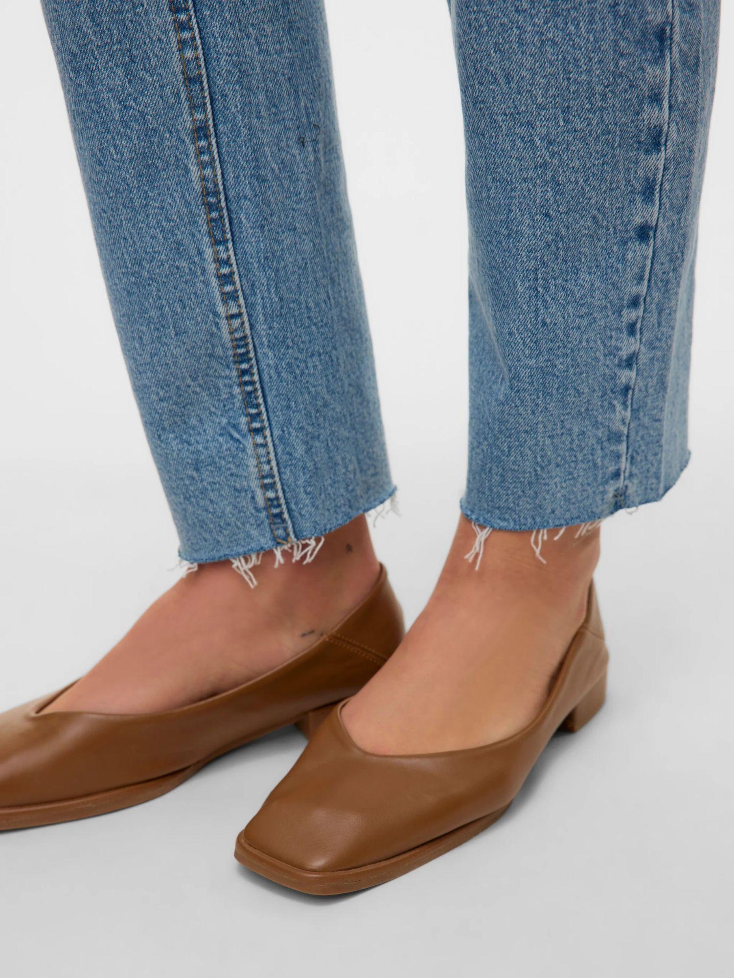 Vero Moda Jeans Donna Mom Fit Light Blue VMBrenda 10247009 Light Blue Denim VERO MODA