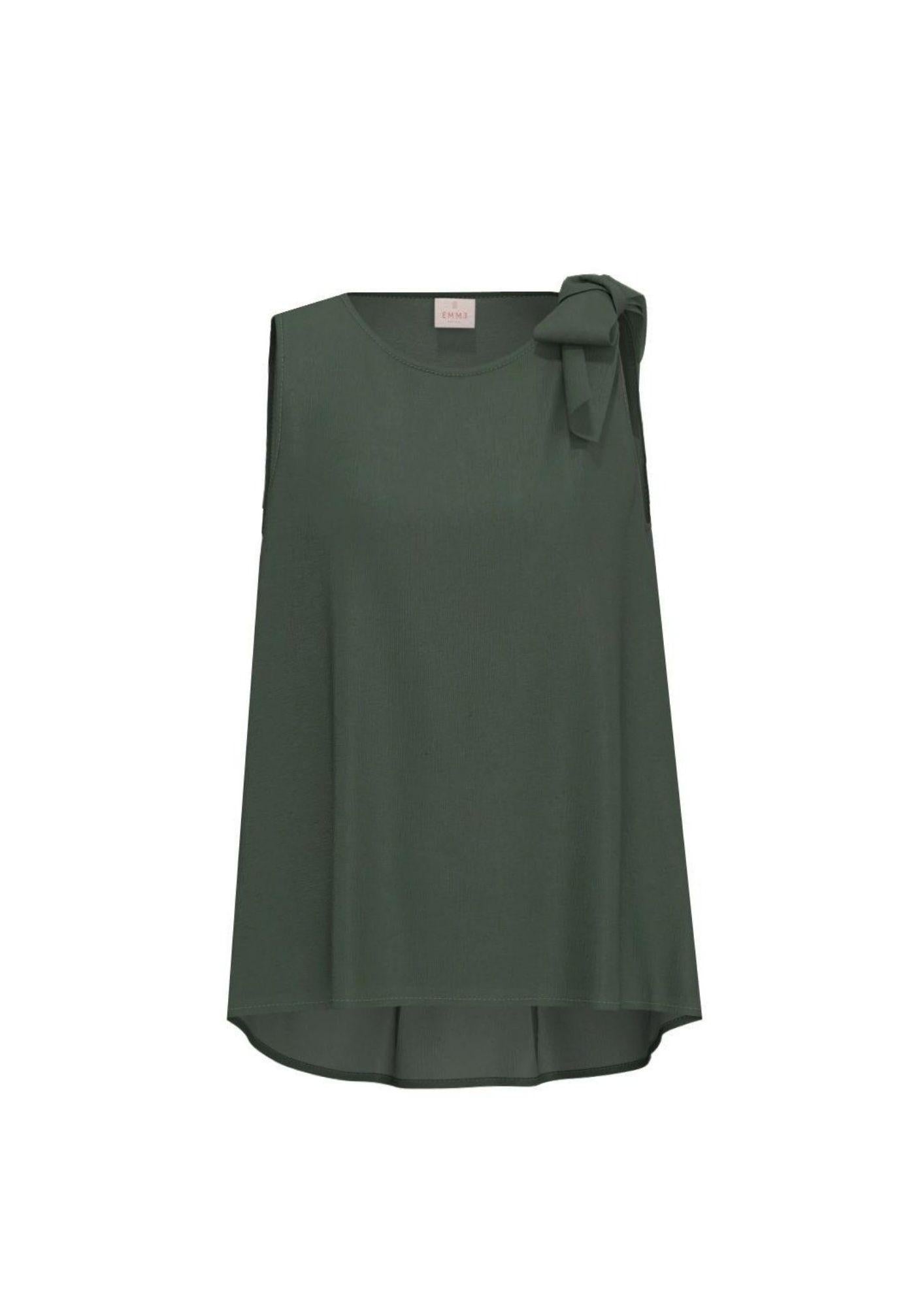 Emme Marella Top Donna Emmgalli Verde Scuro 2615161172200 004 EMME MARELLA